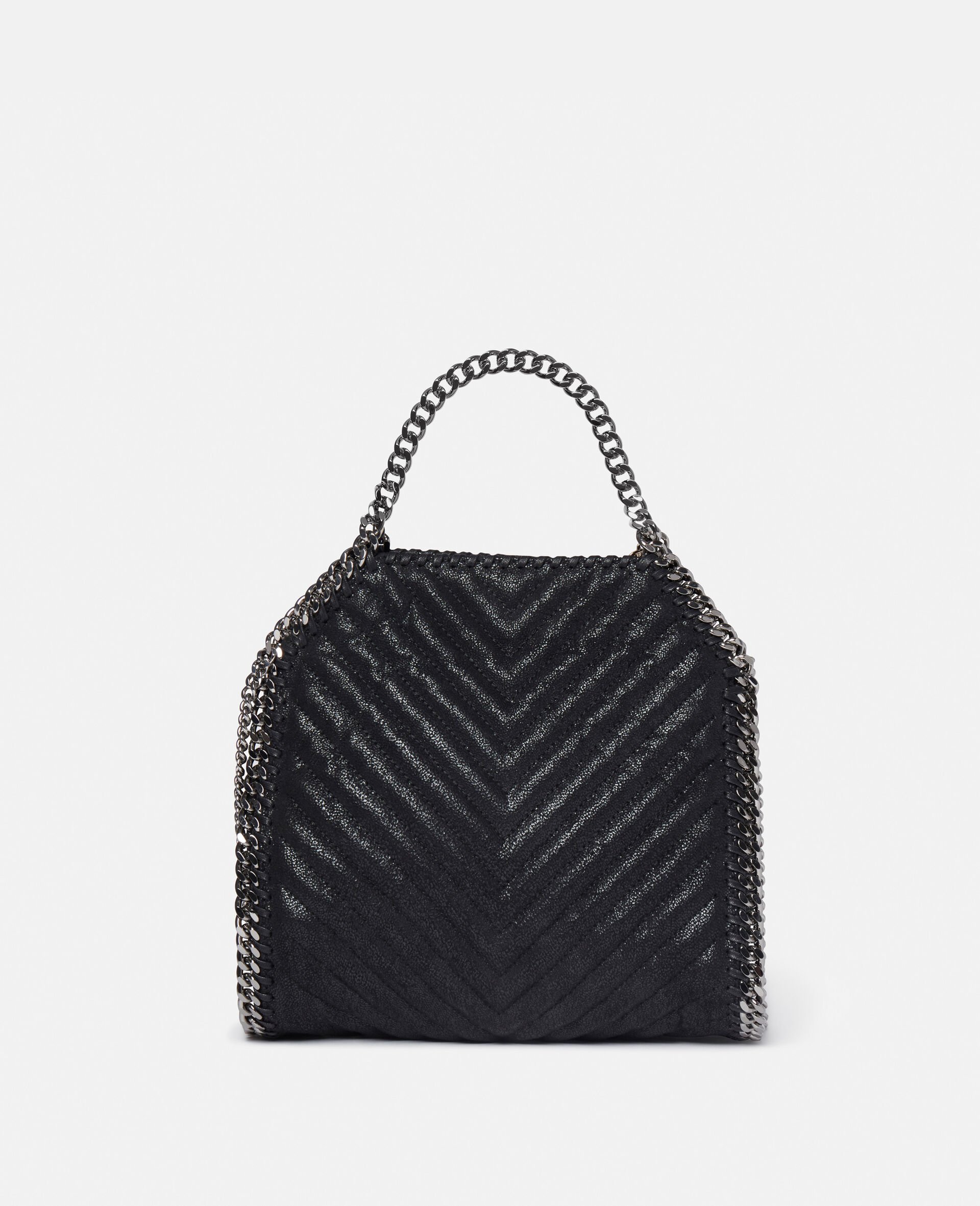 Falabella 迷你托特包-黑色-model Falabella 迷你托特包-黑色-model