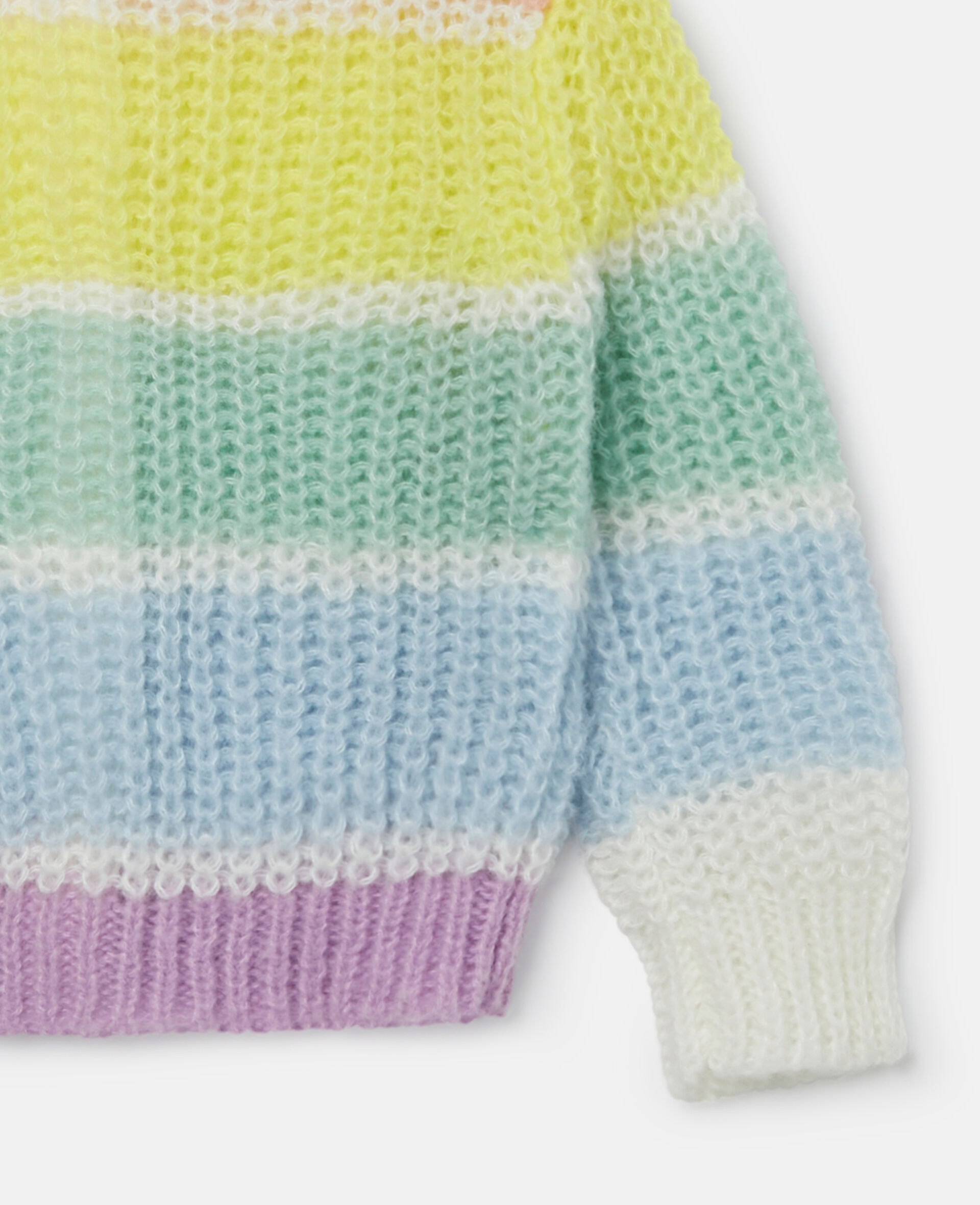 Cardigan mit Regenbogenstreifen-Bunt-large image number 3