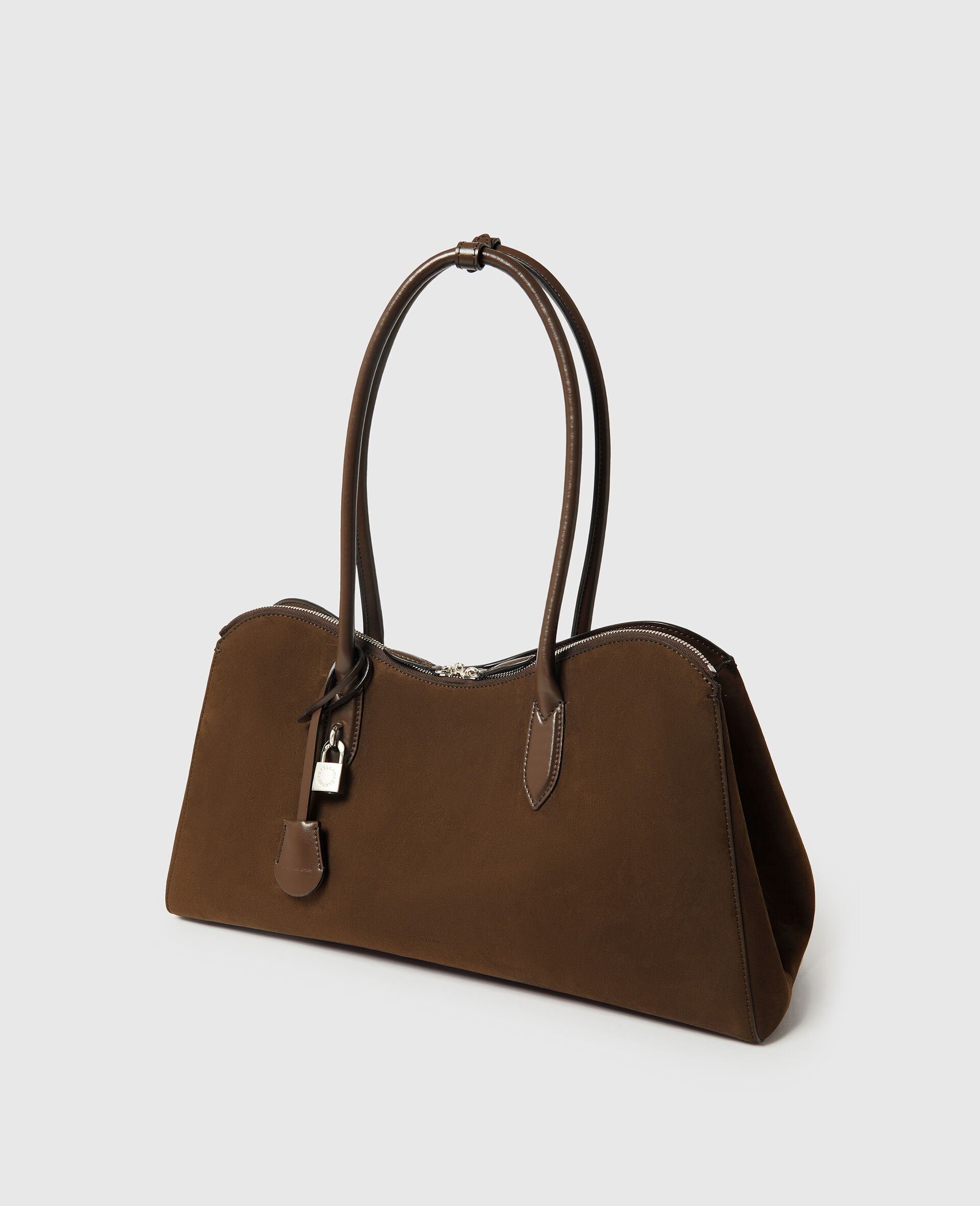 Ryder Wildleder Tote Bag-Brown-large image number 2