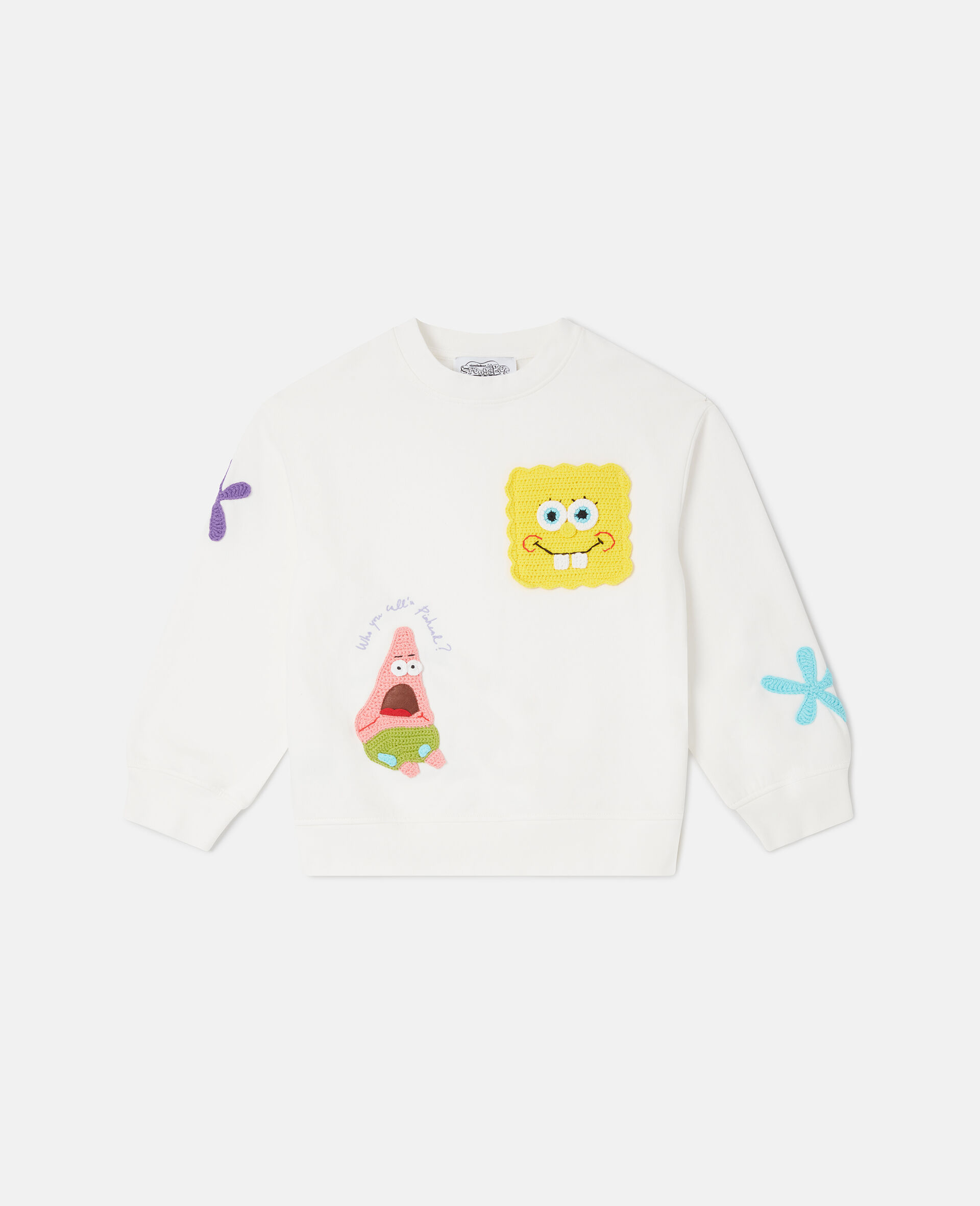 Sweatshirt mit Spongebob-Grafik-Cream-large image number 0
