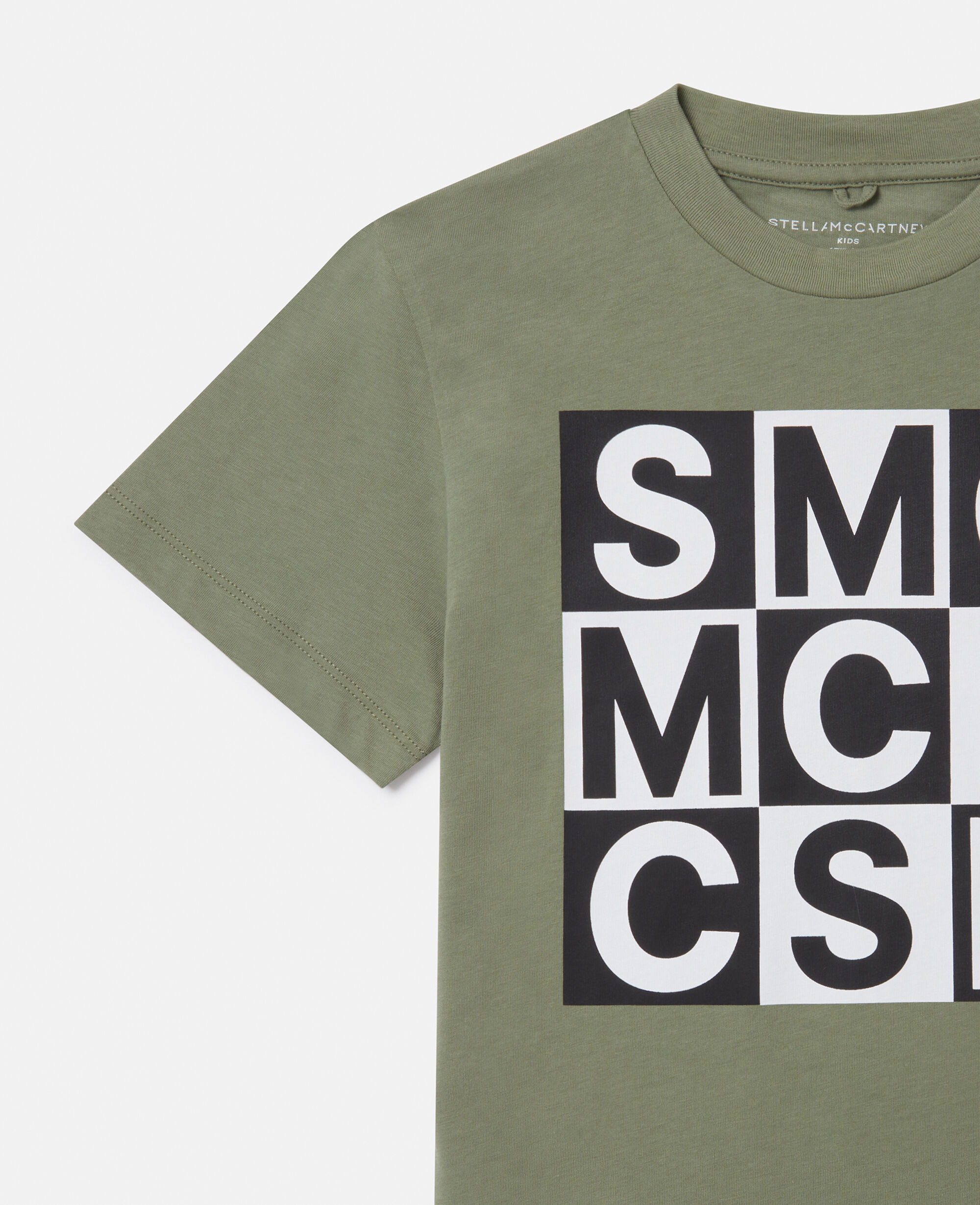 Women Green Logo Graphic T-Shirt | Stella McCartney US