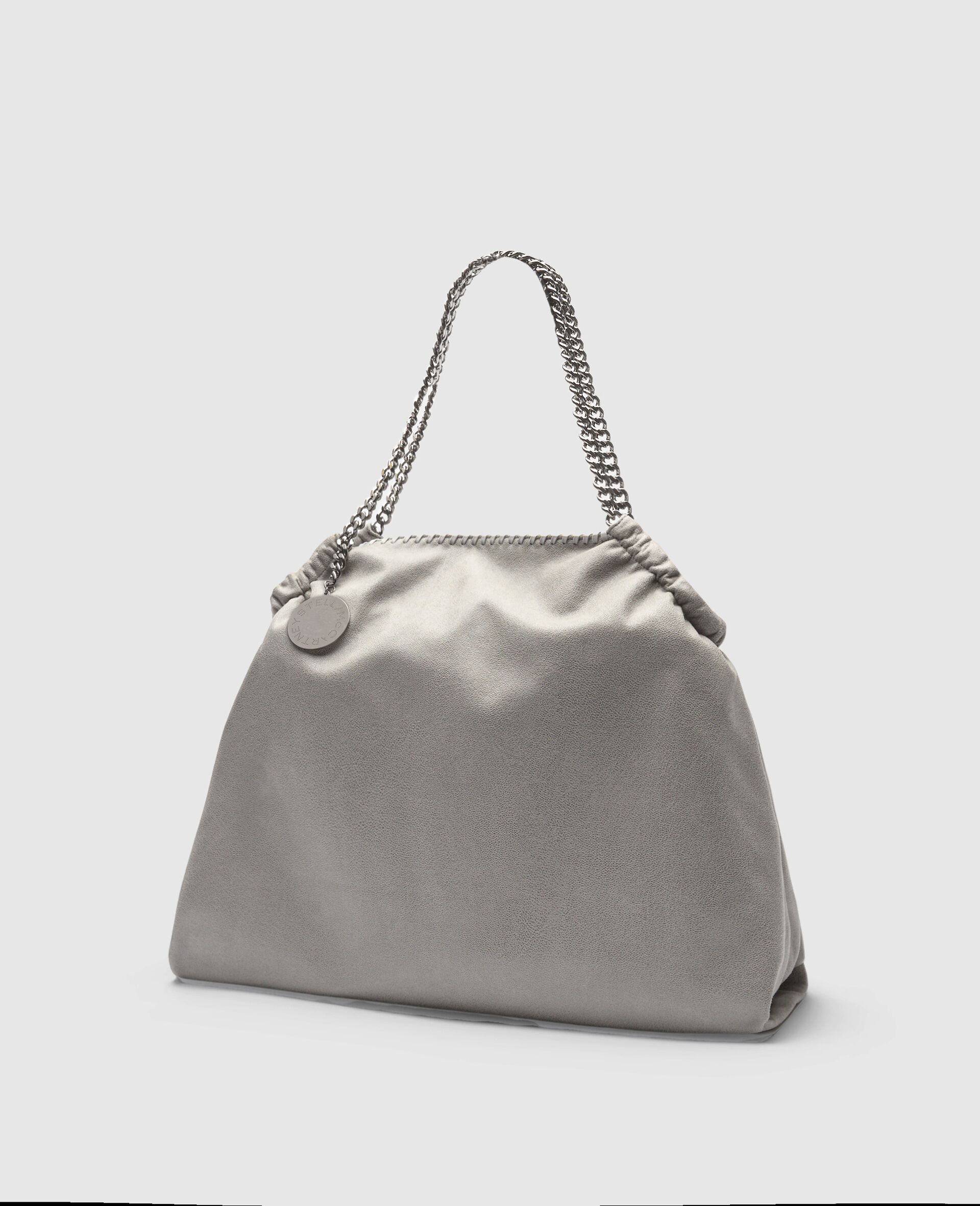 Falabella Drawstring Tote Bag-Grey-medium