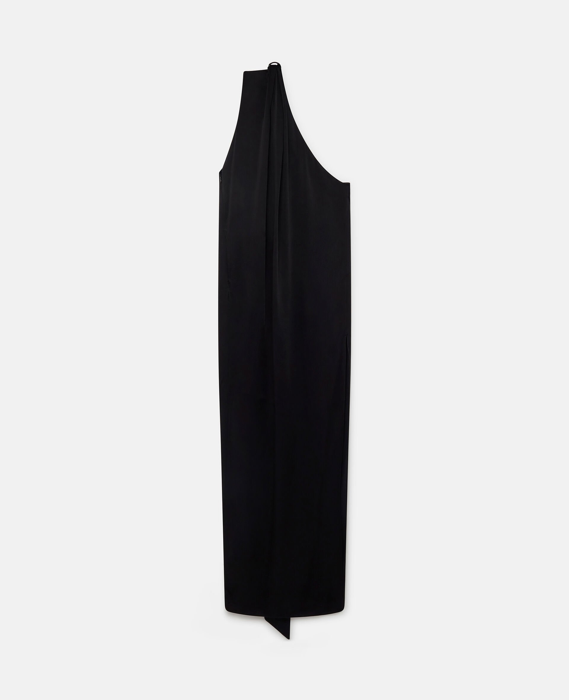 One-Shoulder Scarf Maxi Dress-Multicoloured-large image number 0