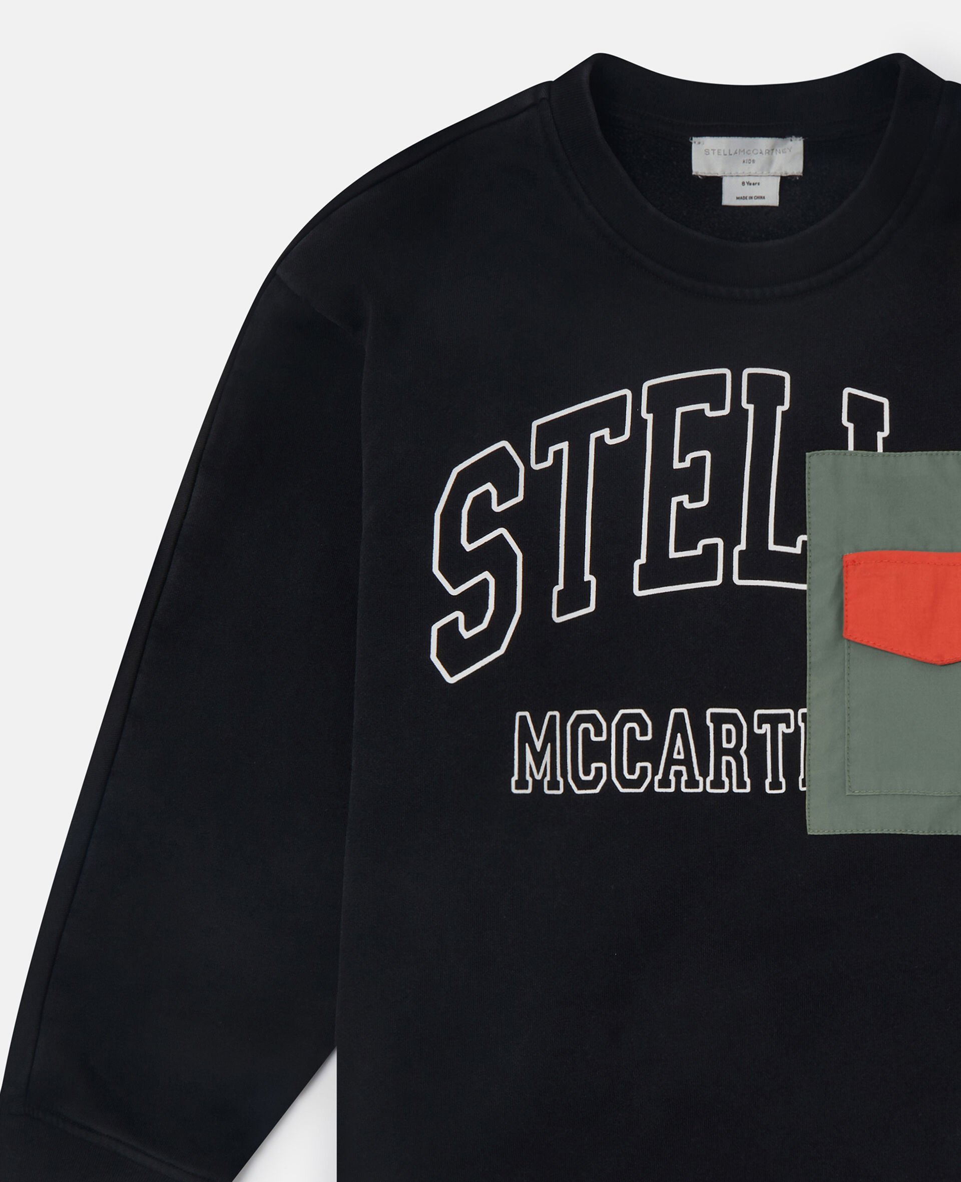 Logo Graphic Crewneck Sweatshirt-Black-medium Logo Graphic Crewneck Sweatshirt-Black-medium