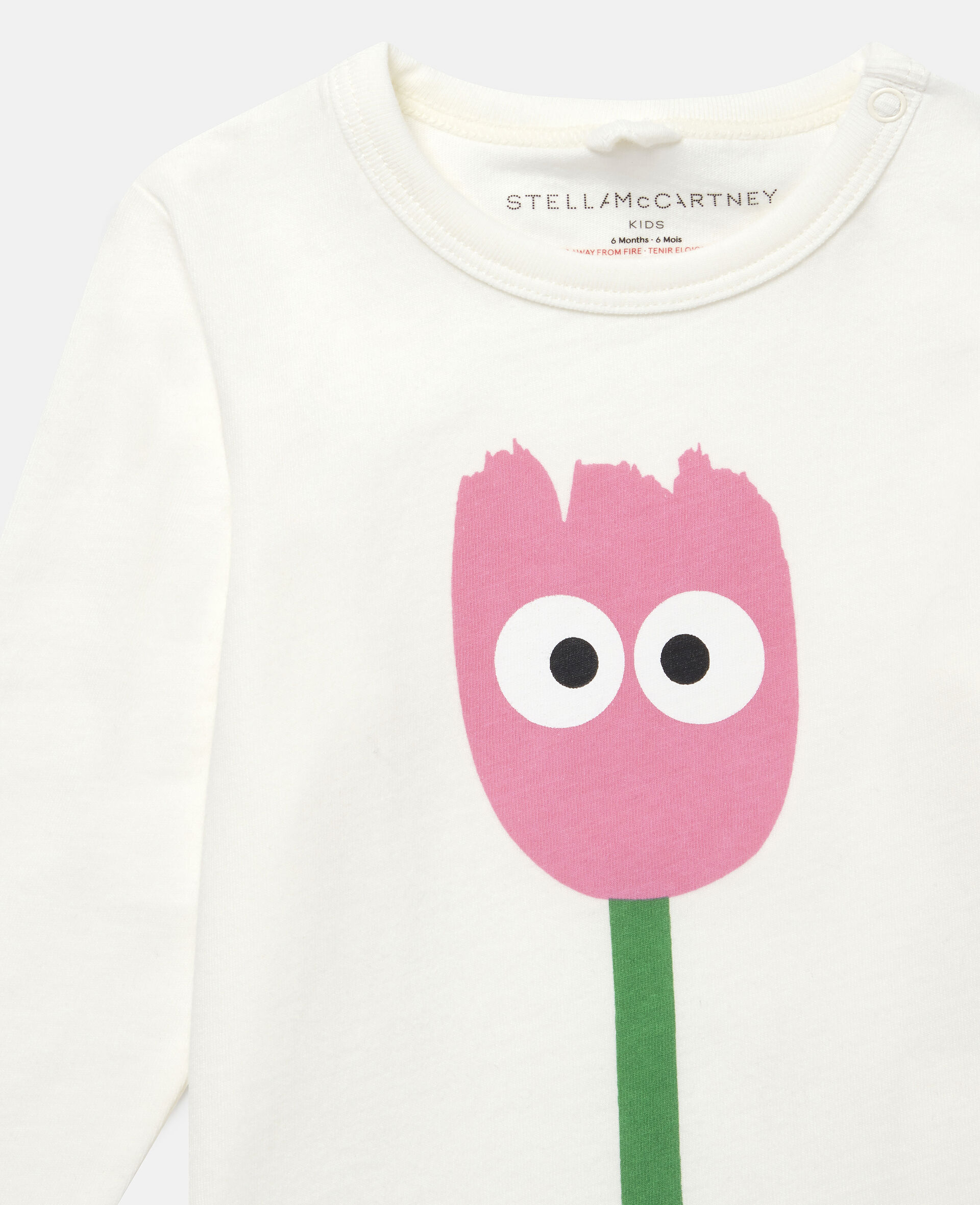 Tulip Cotton Top-White-medium