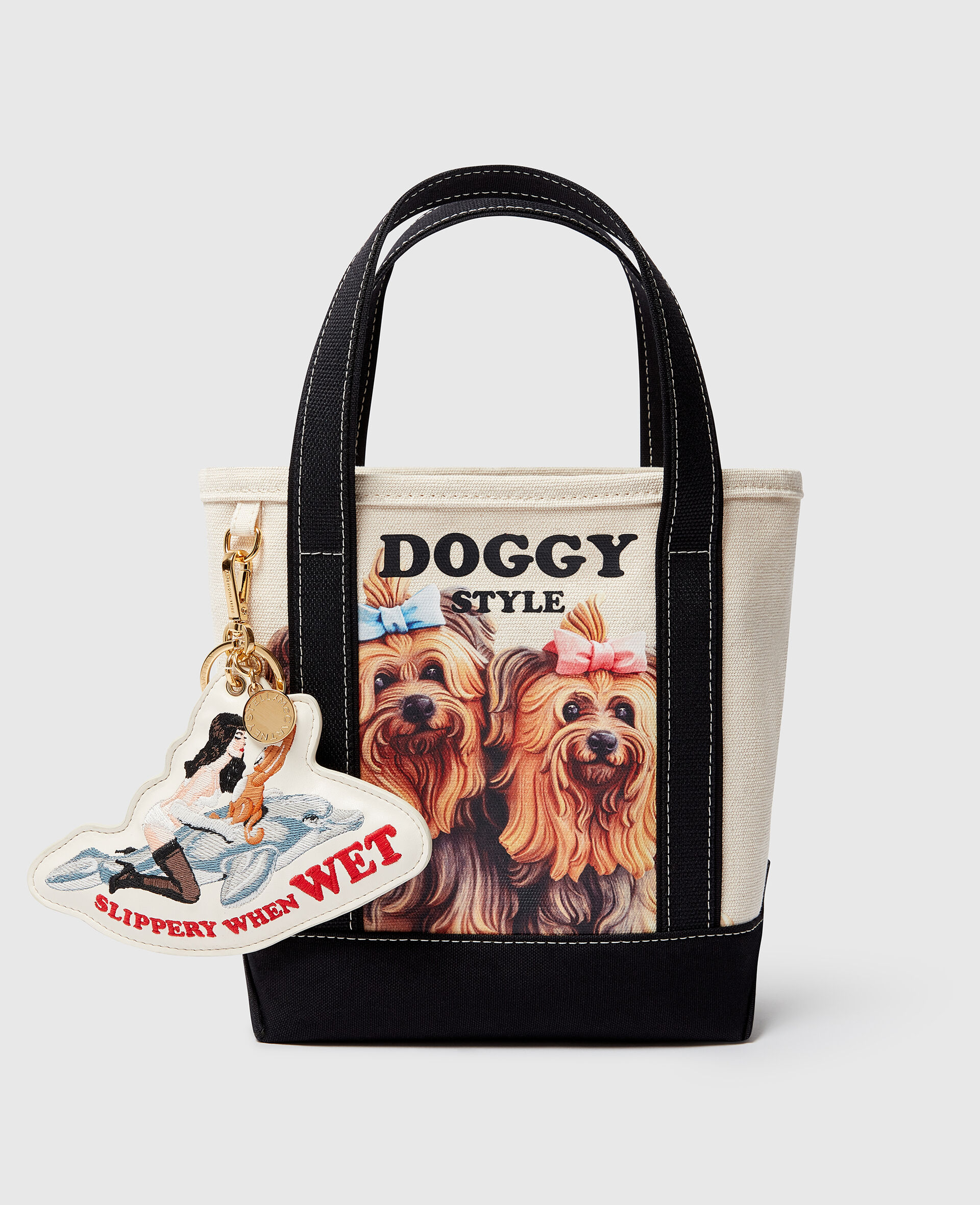 Jeff Koons Slippery When Wet Keyring-White-large image number 3