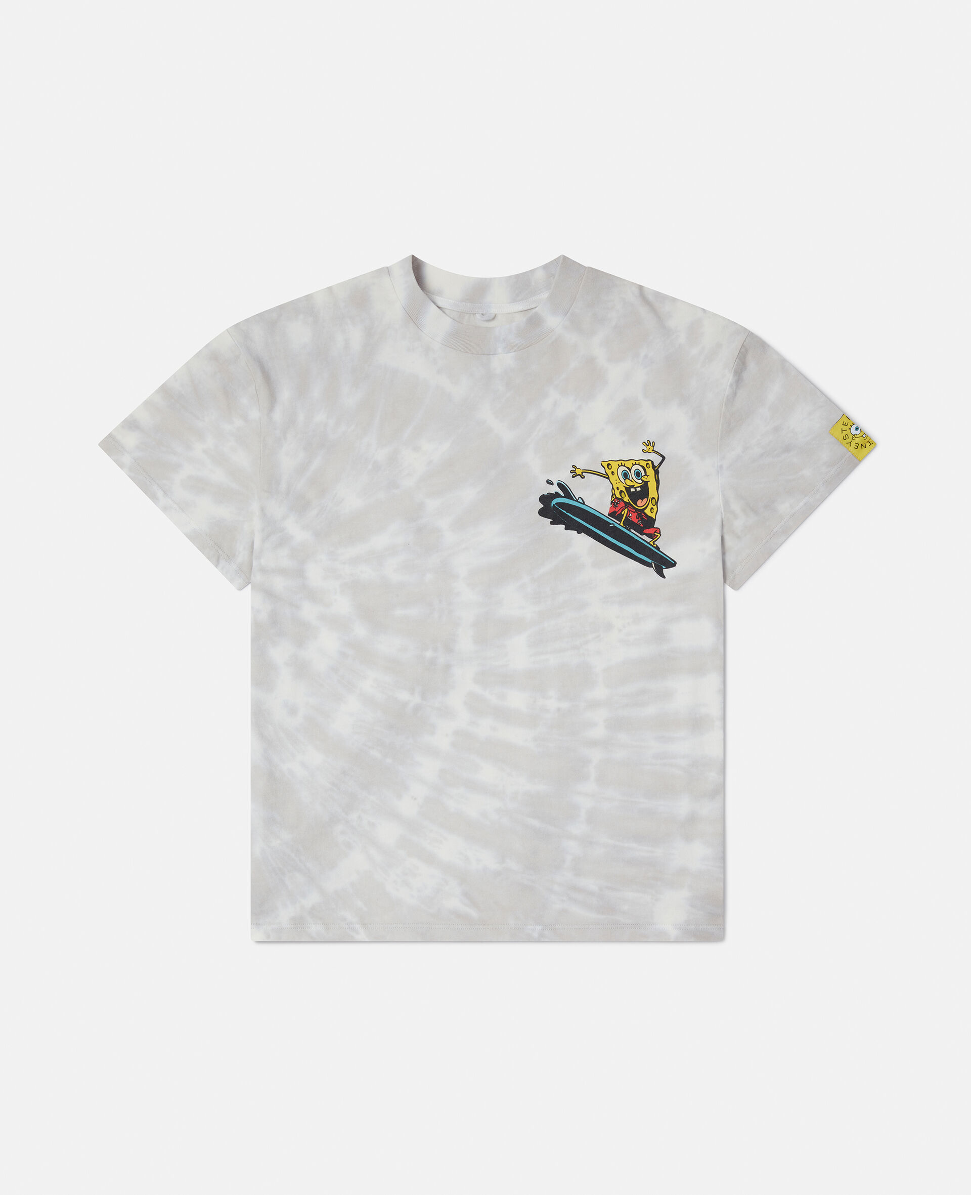 SpongeBob Graphic T-Shirt -Grey-large image number 0