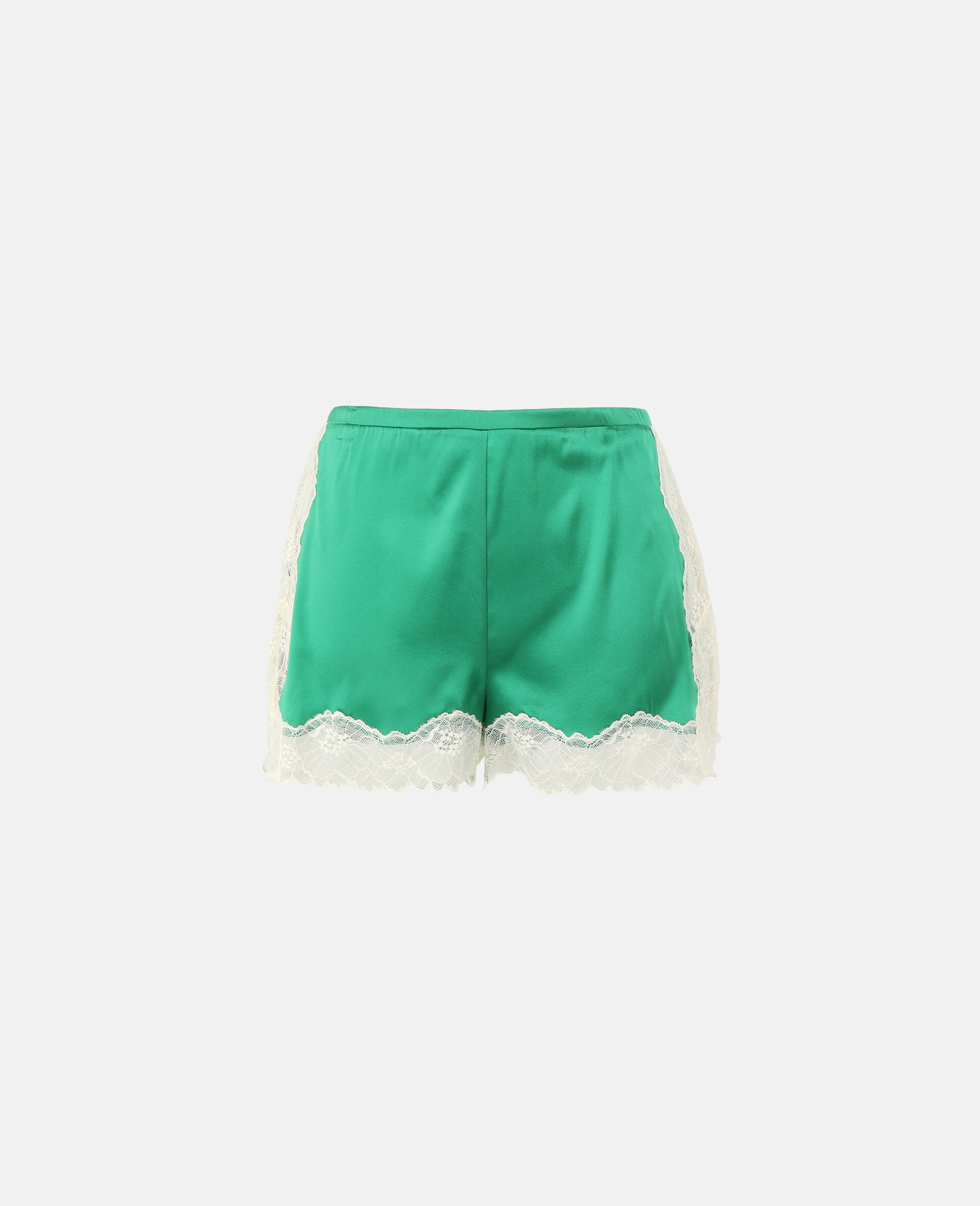 Kitty Catching Shorts-Green-large image number 0