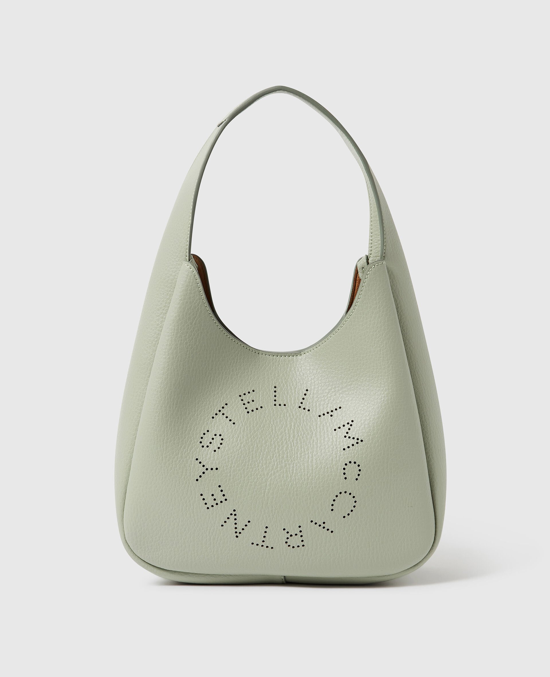Logo Small Hobo Bag-Green-medium