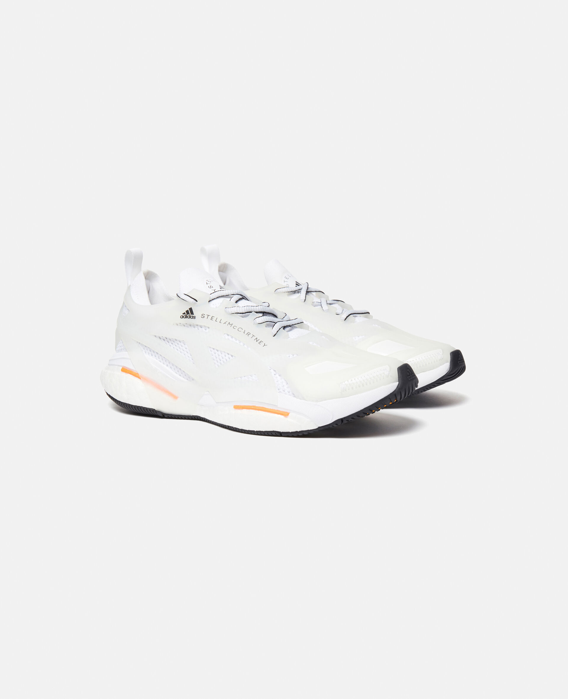 Women White Solarglide Running Trainers Stella McCartney CA