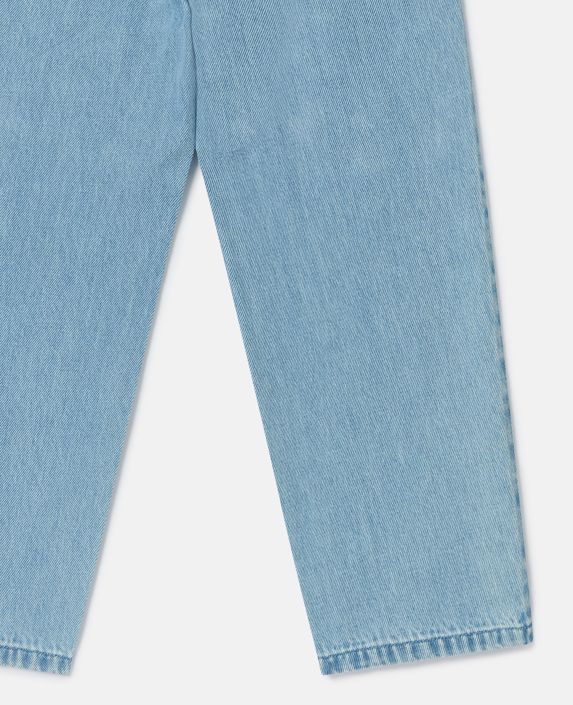Jewel Embroidered Denim Jeans-Blue-large image number 3