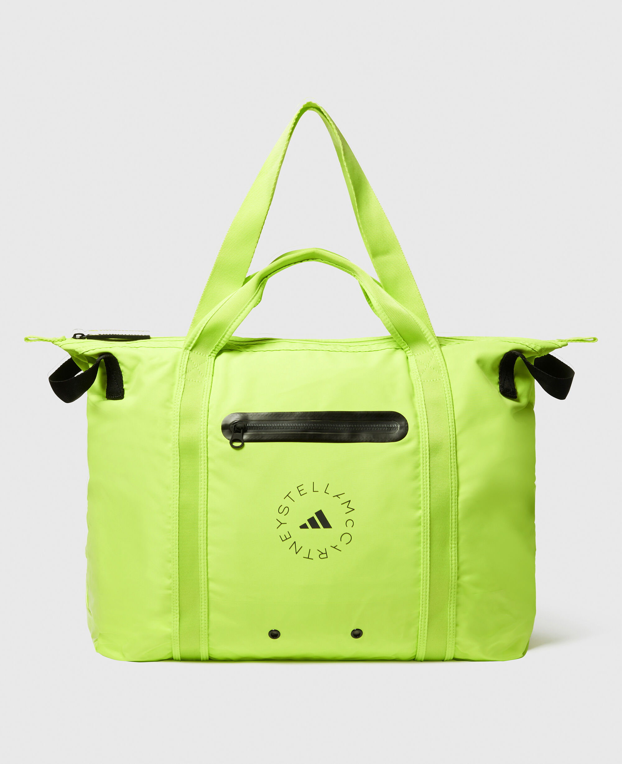 普段使いにも【stella mccartney】Logo canvas Beach Tote bag Stella McCartney Logo canvas beach tote bag for Women