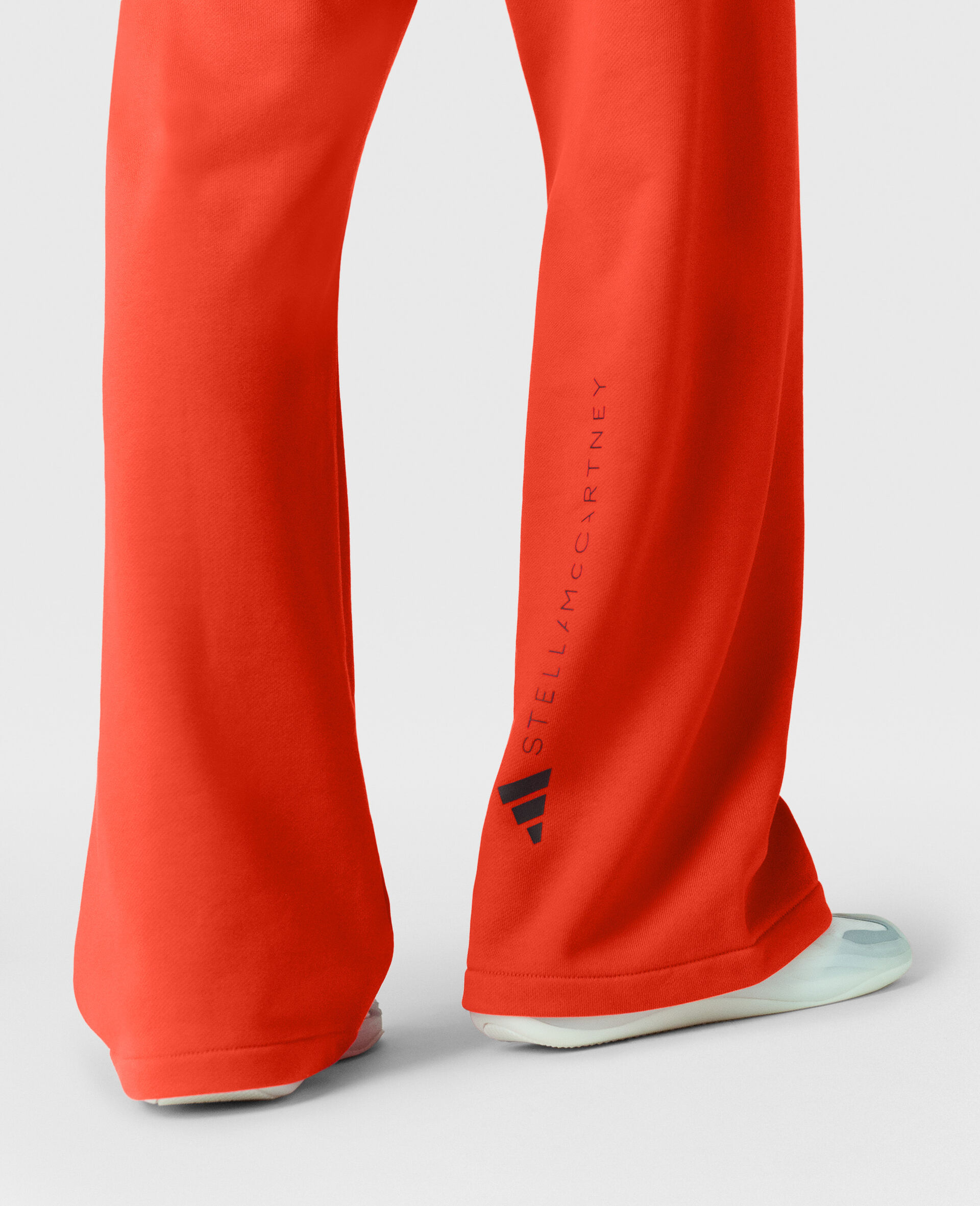 Logo Straight-Leg Joggers-Red-large image number 2