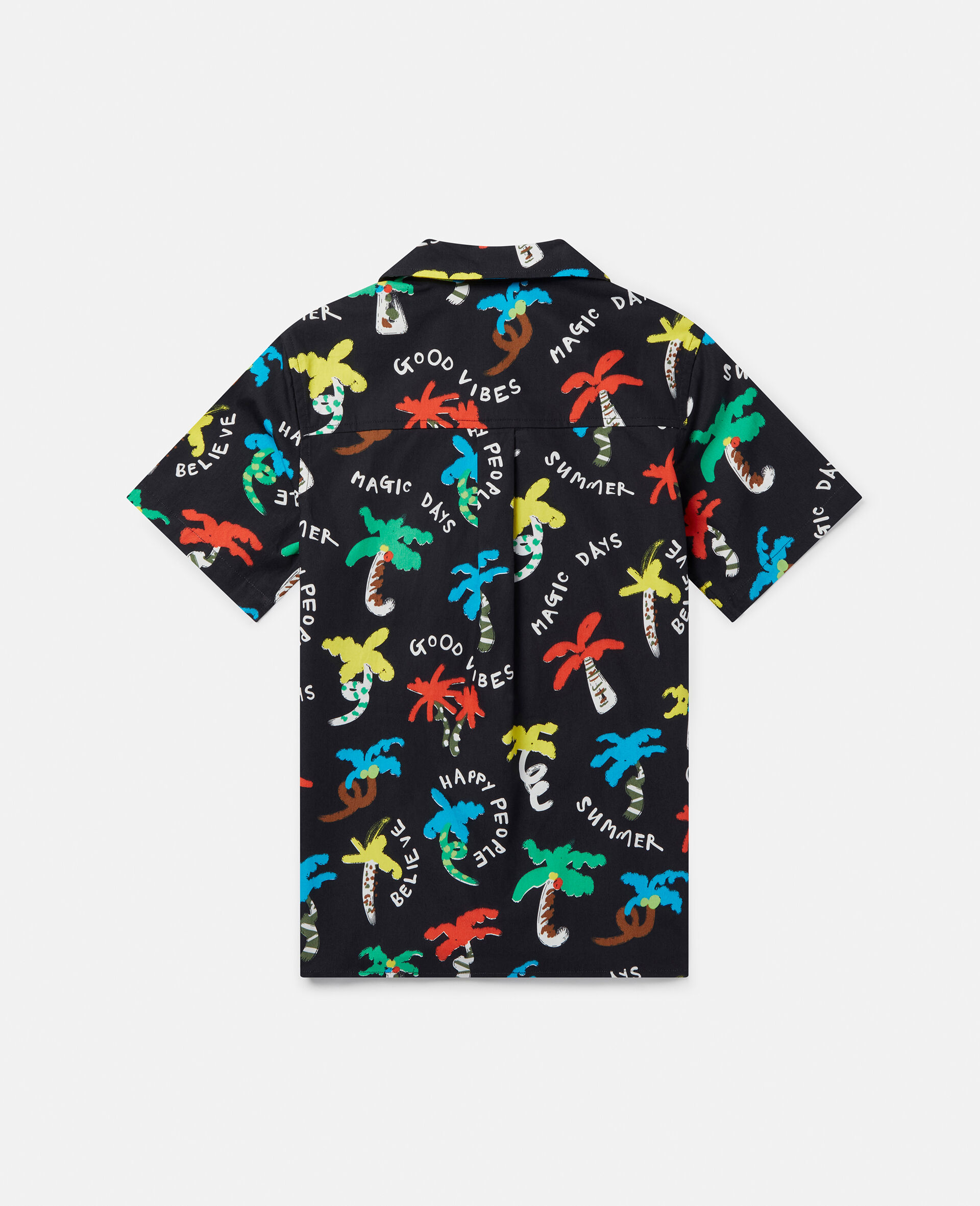 Good Vibes Palm Print Shirt-Multicolour-large image number 2