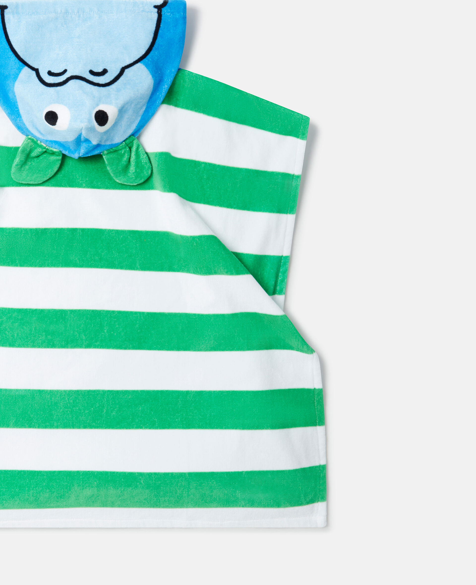 Monkey Hooded Towel-Green-large image number 3