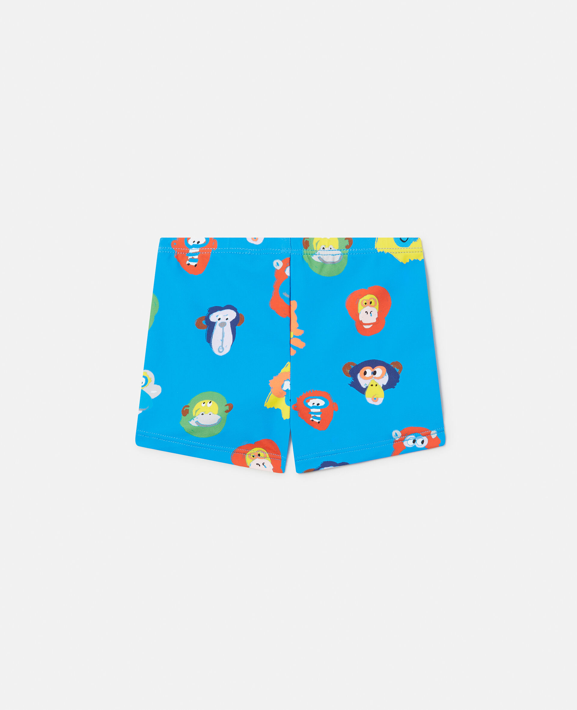 Monkey Print Swim Trunks-Multicolour-large image number 2