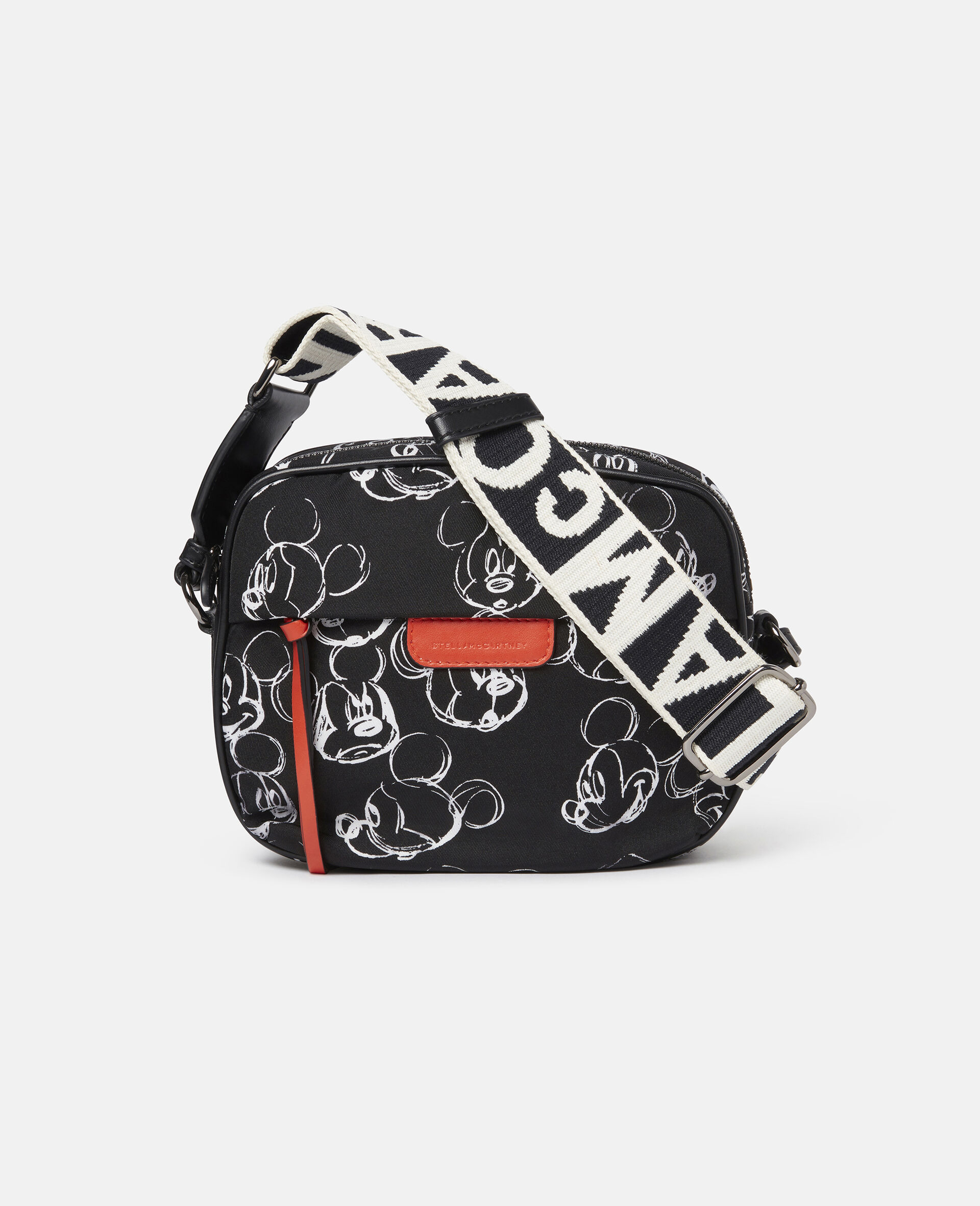 Sac à bandoulière imprimé logo Fantasia Mickey-Noir-large image number 0