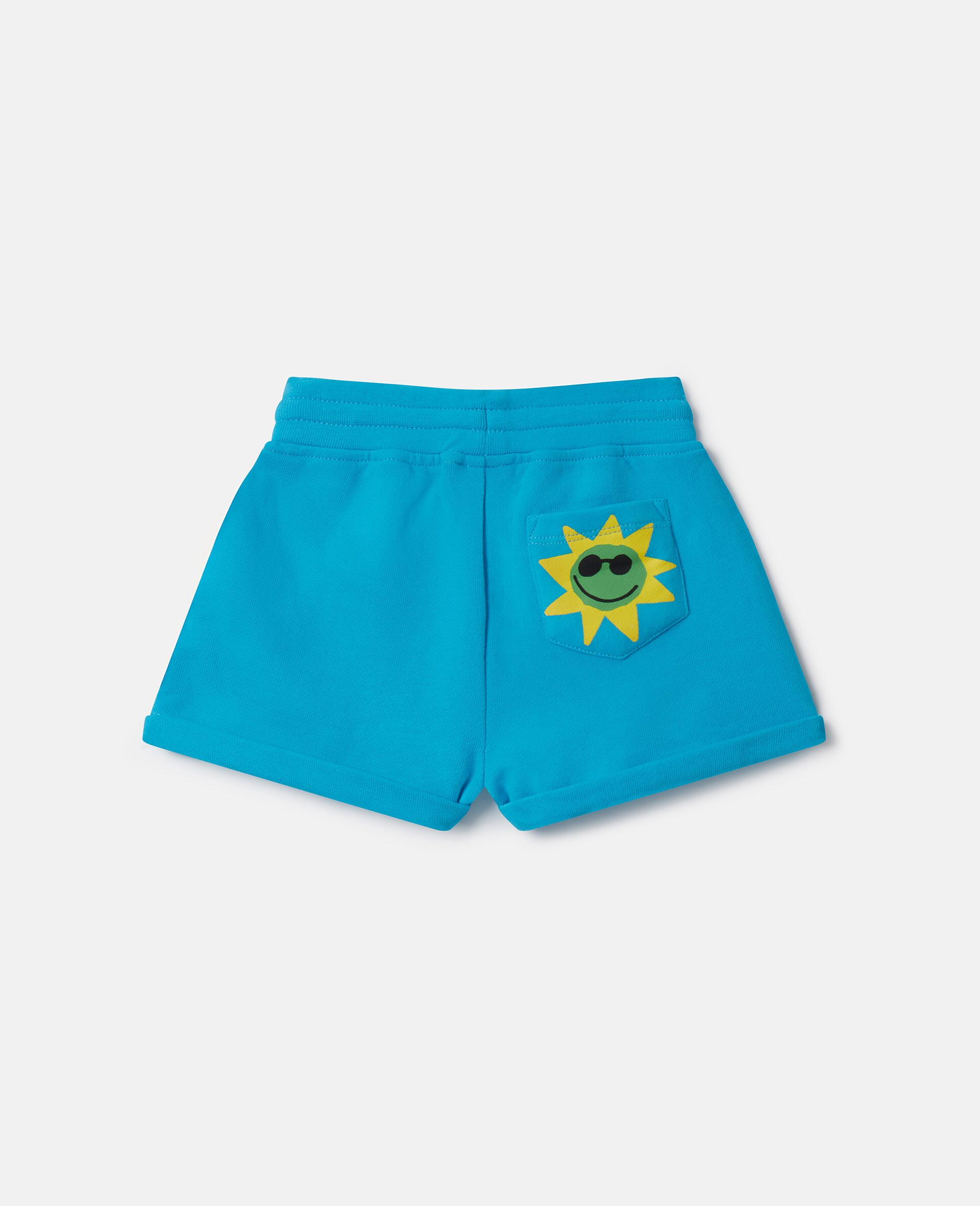 Drawstring Shorts-Blue-large Drawstring Shorts-Blue-large image number 2