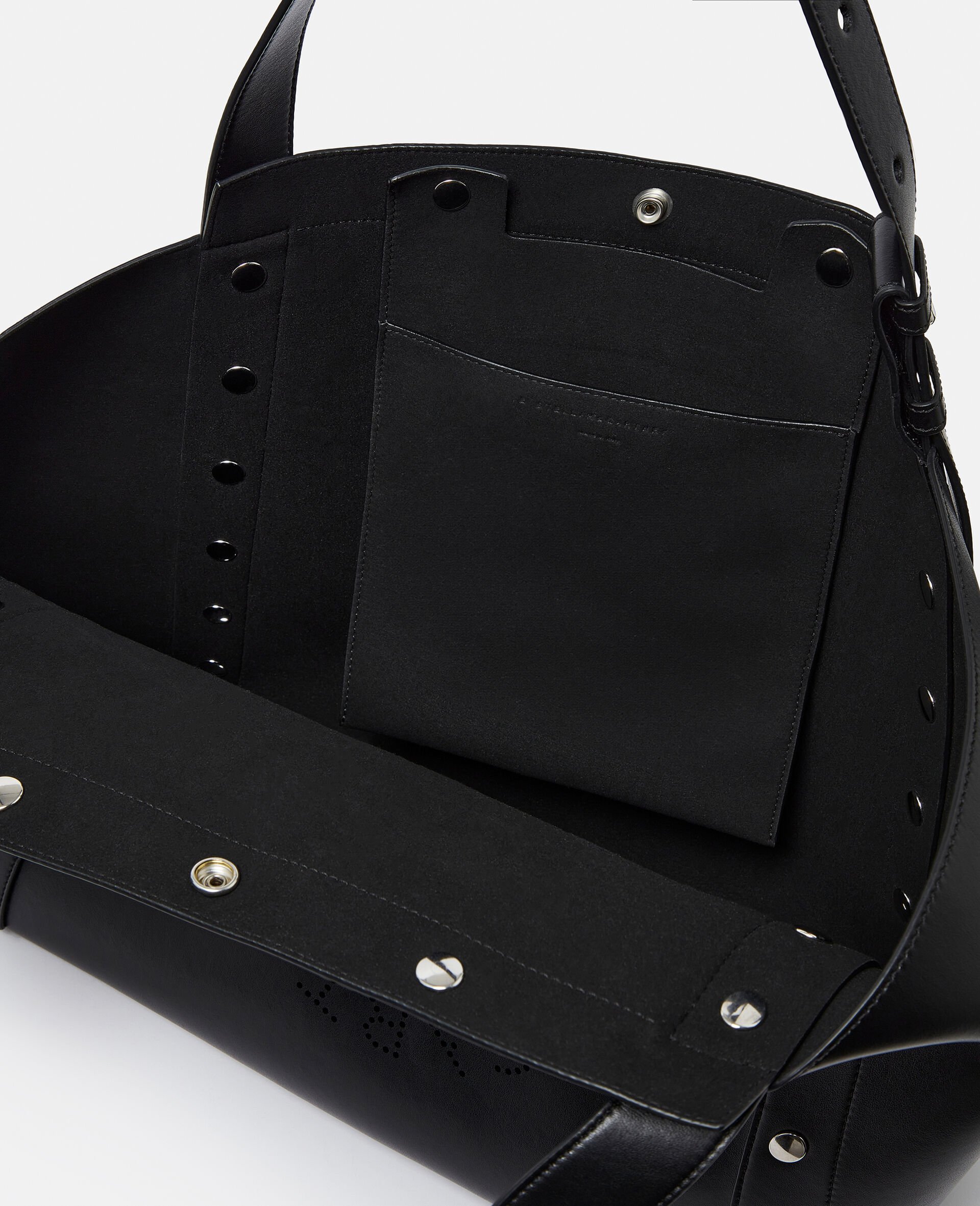 Stella Studs Large Tote Bag-Black-large image number 3