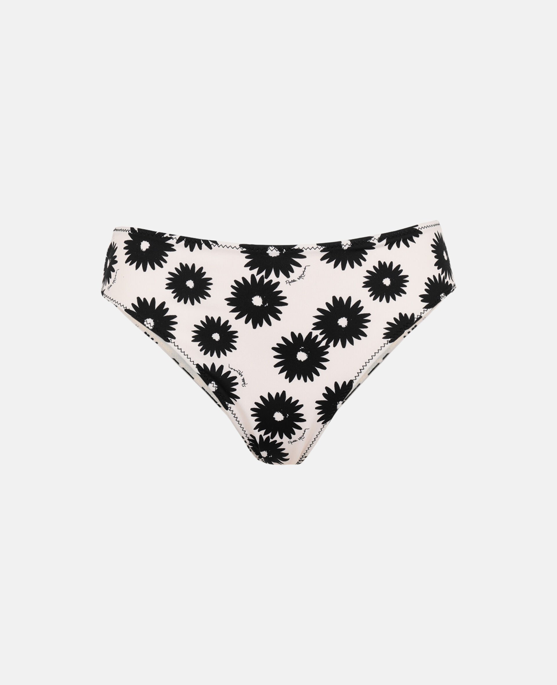 Bikinislip Linda mit hohem Beinausschnitt und Blumenmuster-Bunt-large image number 0