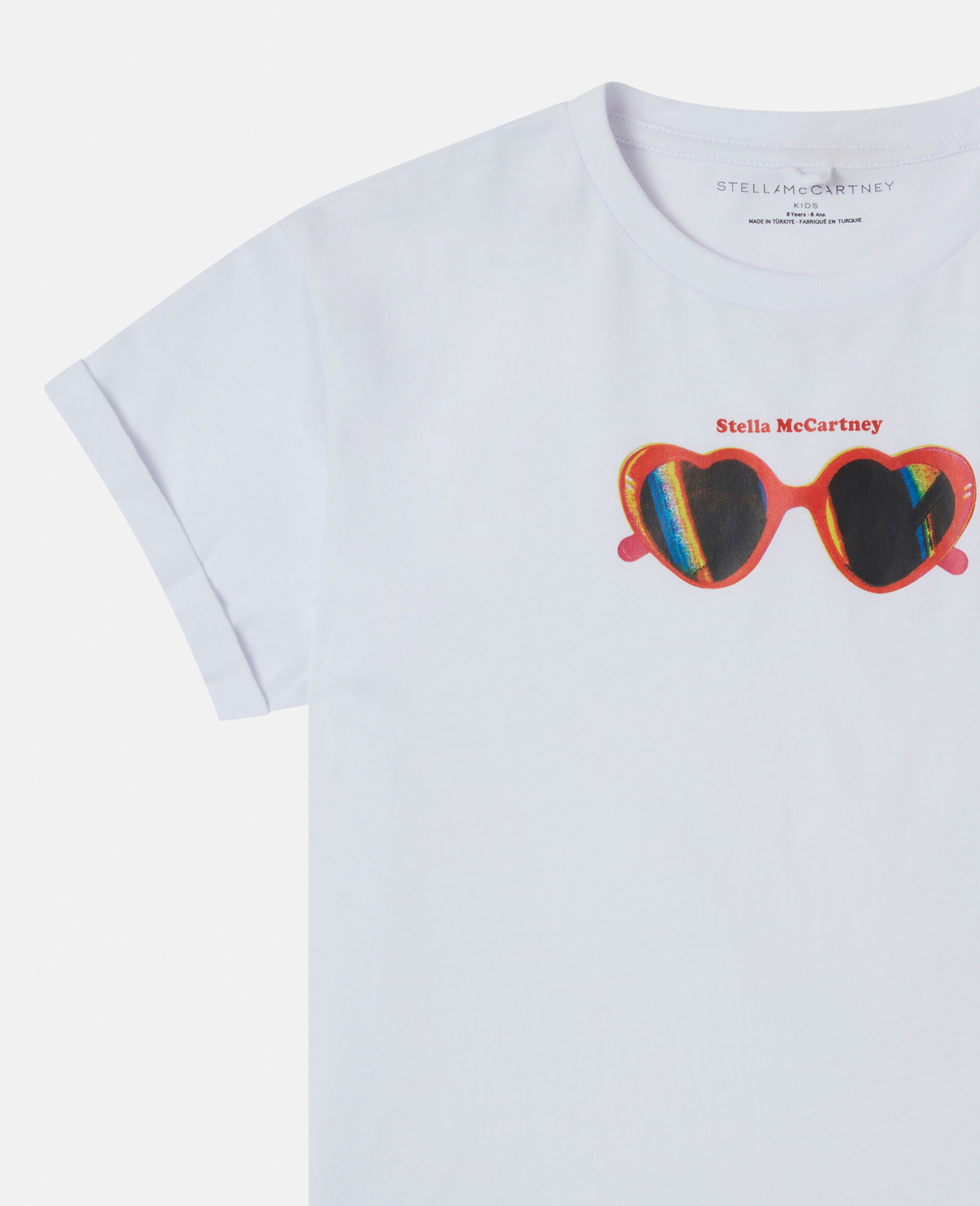 Sunglasses Graphic T-Shirt-White-large image number 1