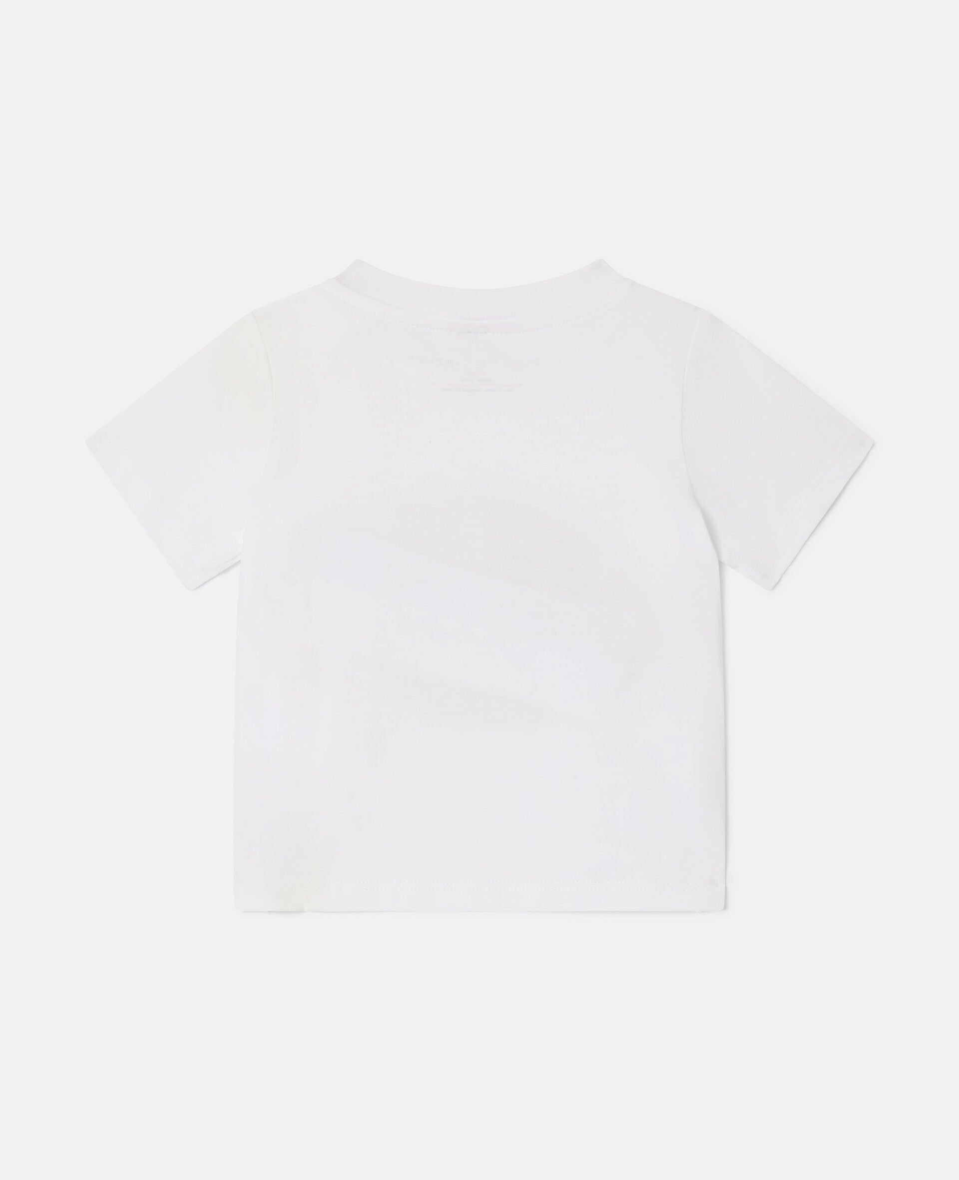 Rugby Ball Character T-Shirt-White-large image number 2