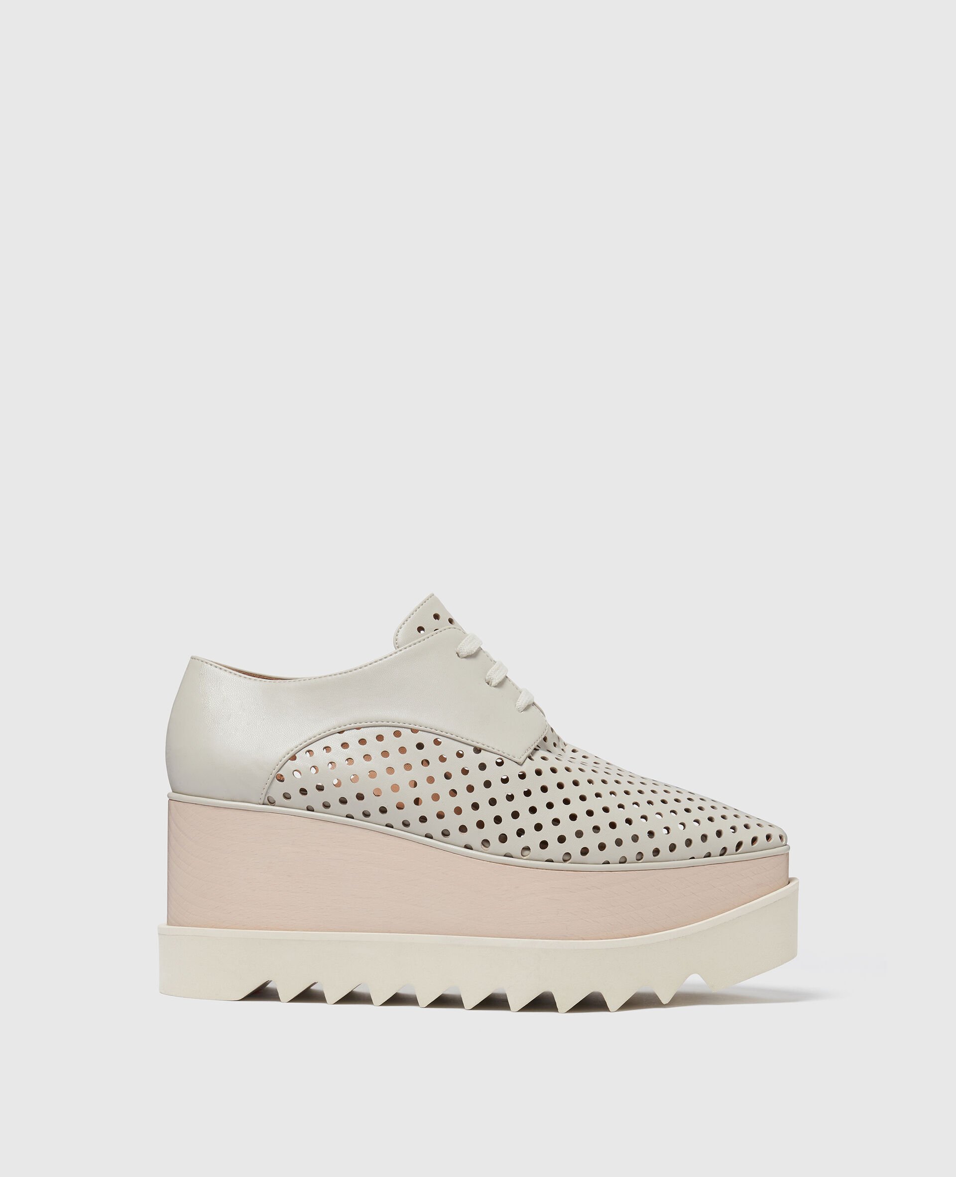 Elyse Perforated Platforms-Beige-medium