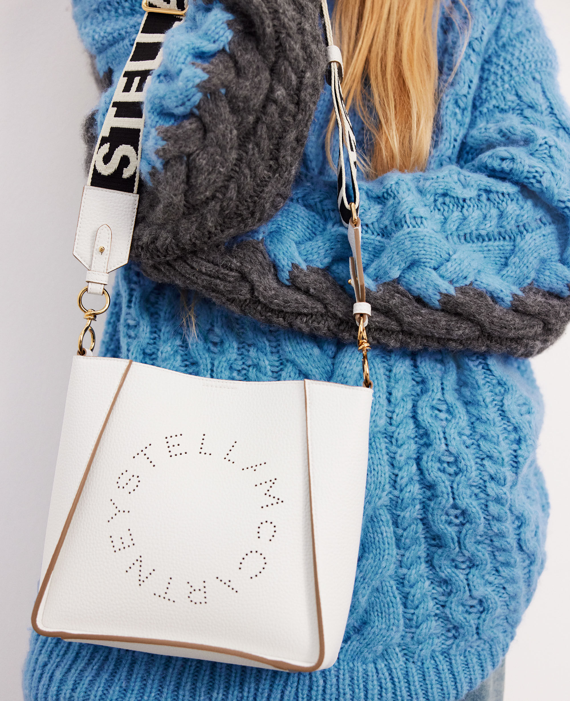 未使用 STELLA McCARTNEY ロゴ PVC ビニール バッグ