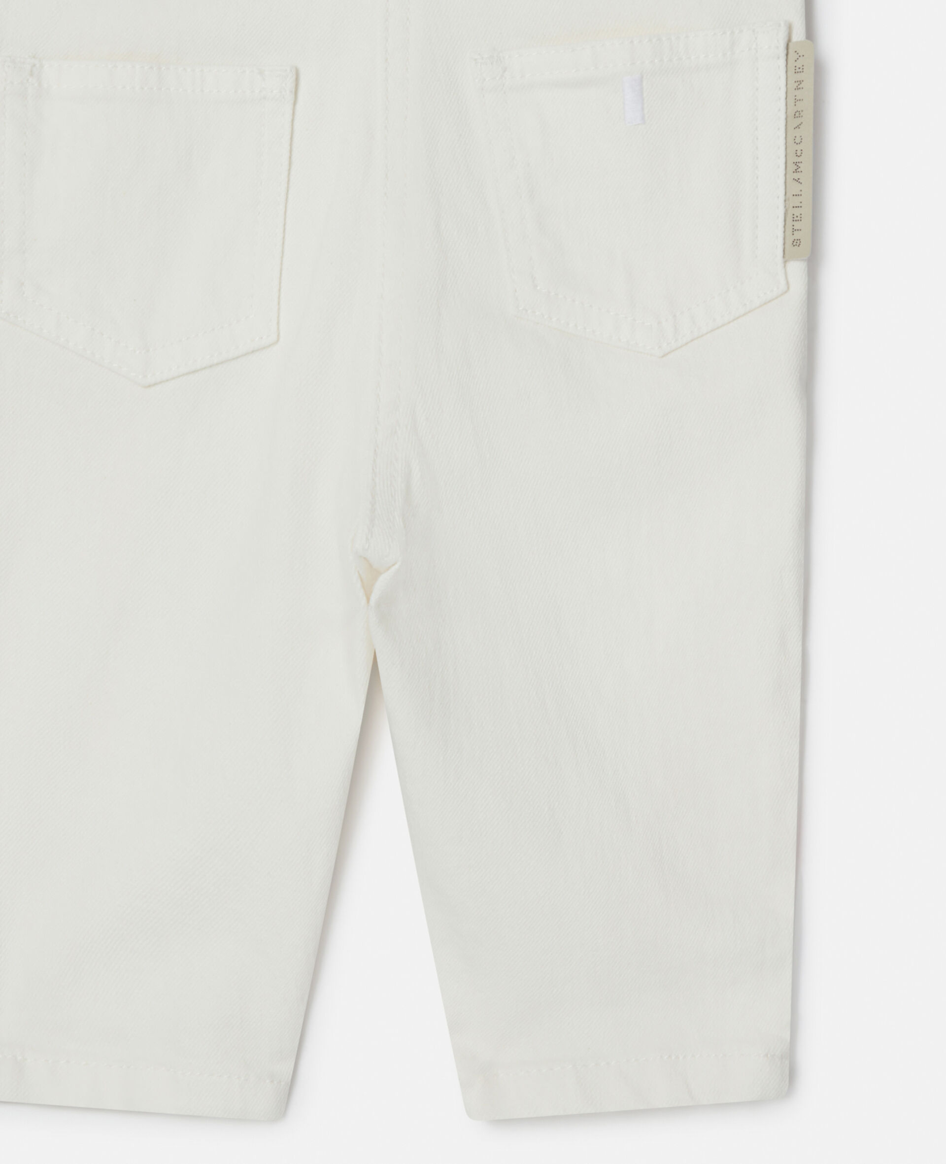 Rollerskate Rainbow Dungarees-Cream-large image number 3