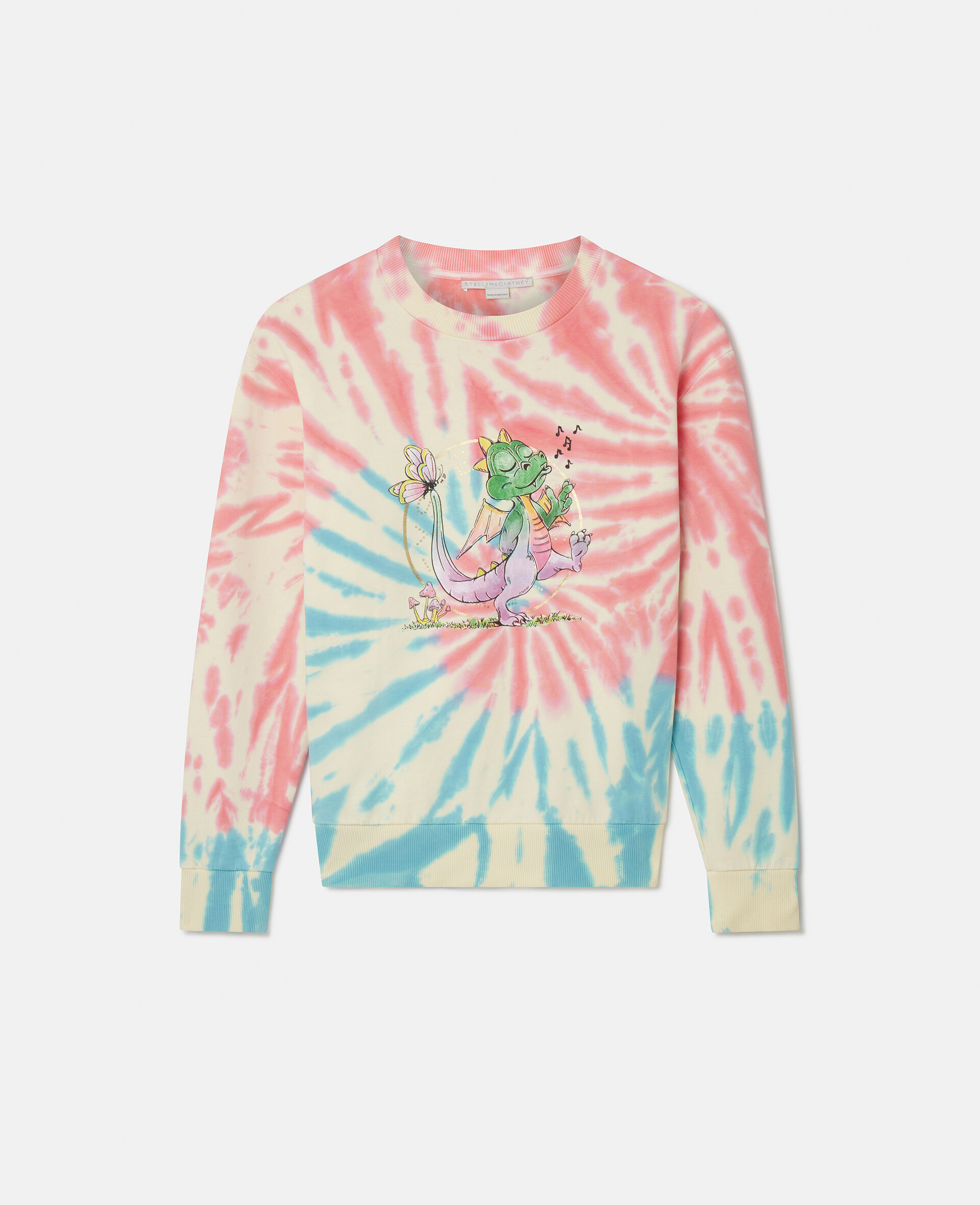 Year of the Dragon Tie-Dye Sweatshirt-Multicolour-large image number 0