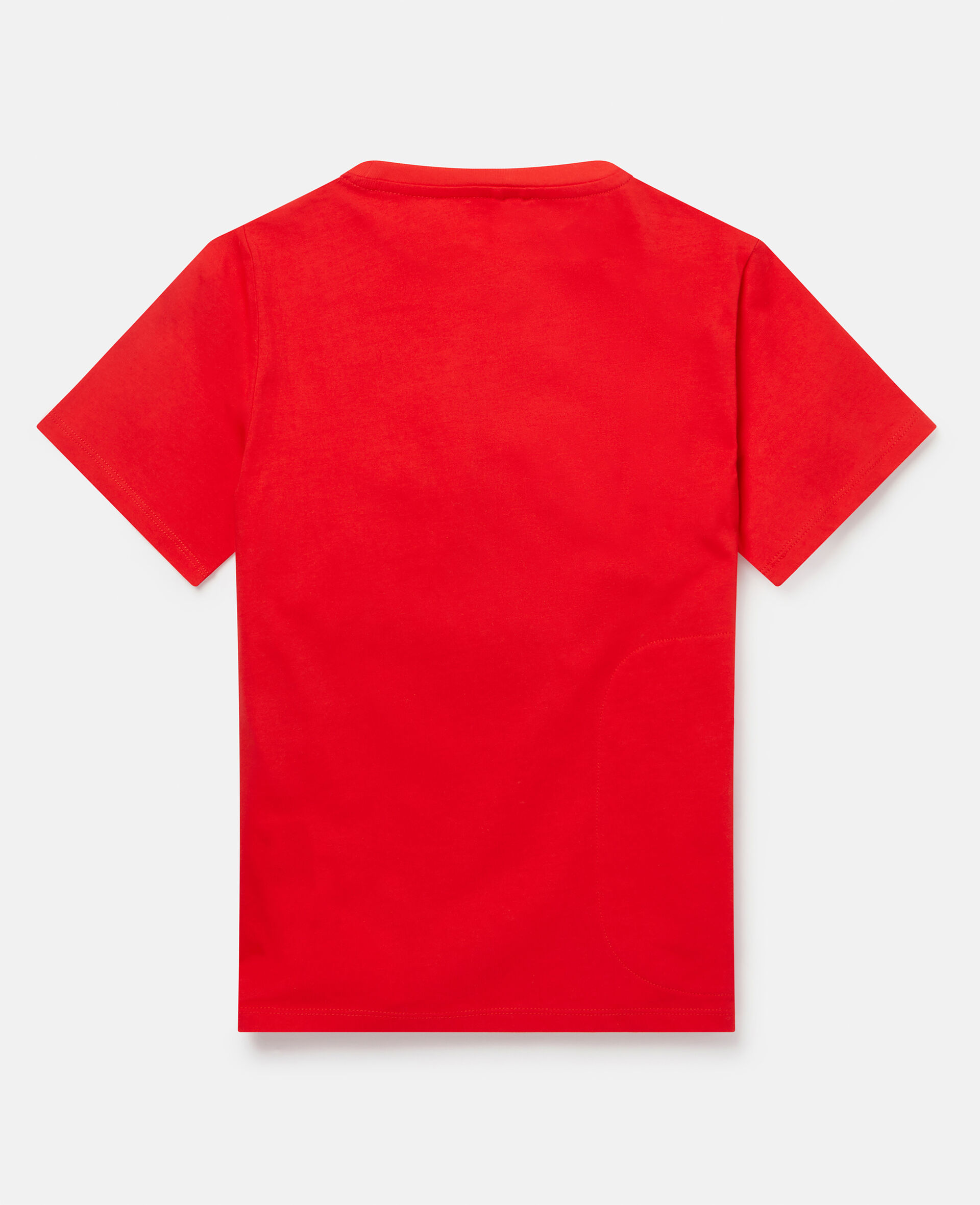 Velcro Badges T‐Shirt-Red-large image number 3