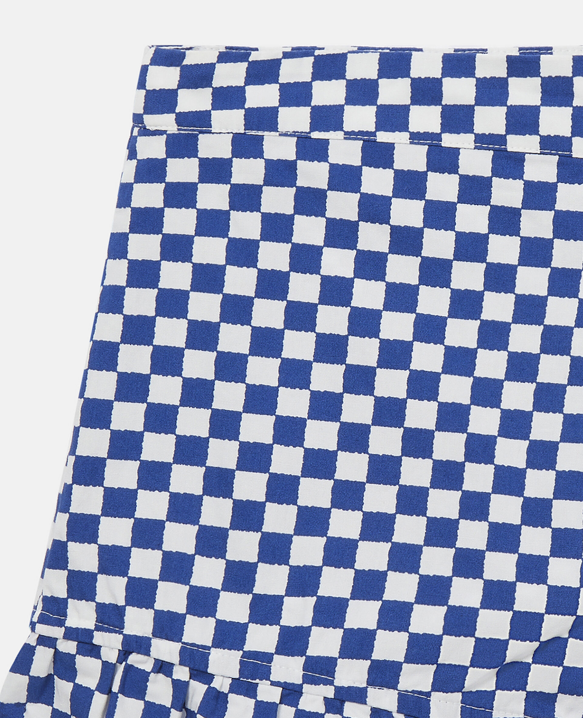 Frilled Cotton Shorts-Multicoloured-large image number 1