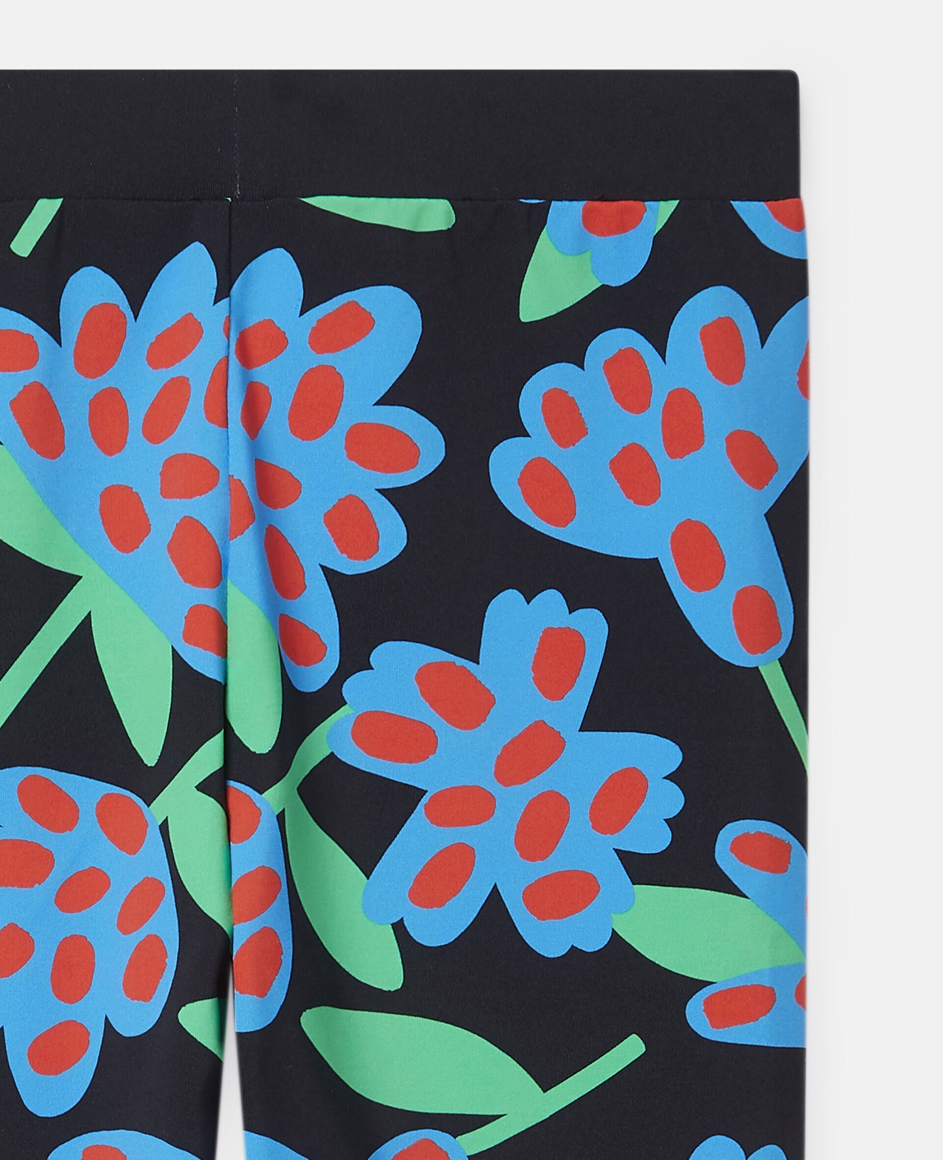 Legging oversize motif fleurs à pois-Fantaisie-large image number 2