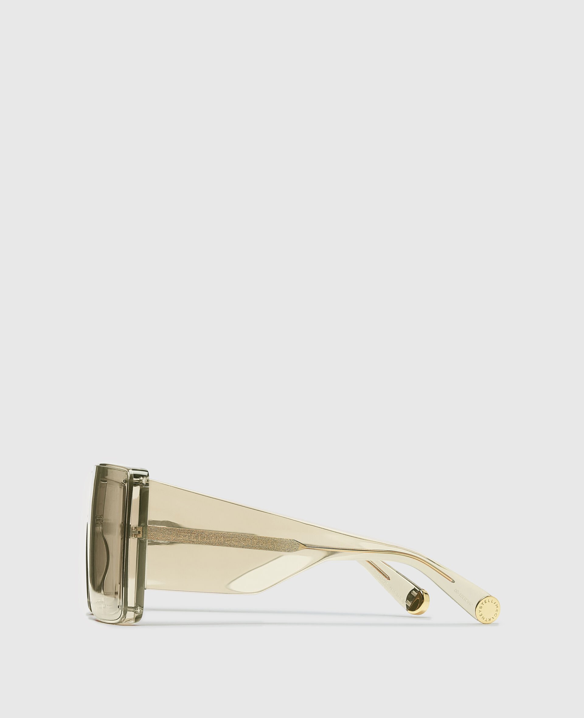 Translucent Square Sunglasses-Black-large Translucent Square Sunglasses-Black-large image number 2