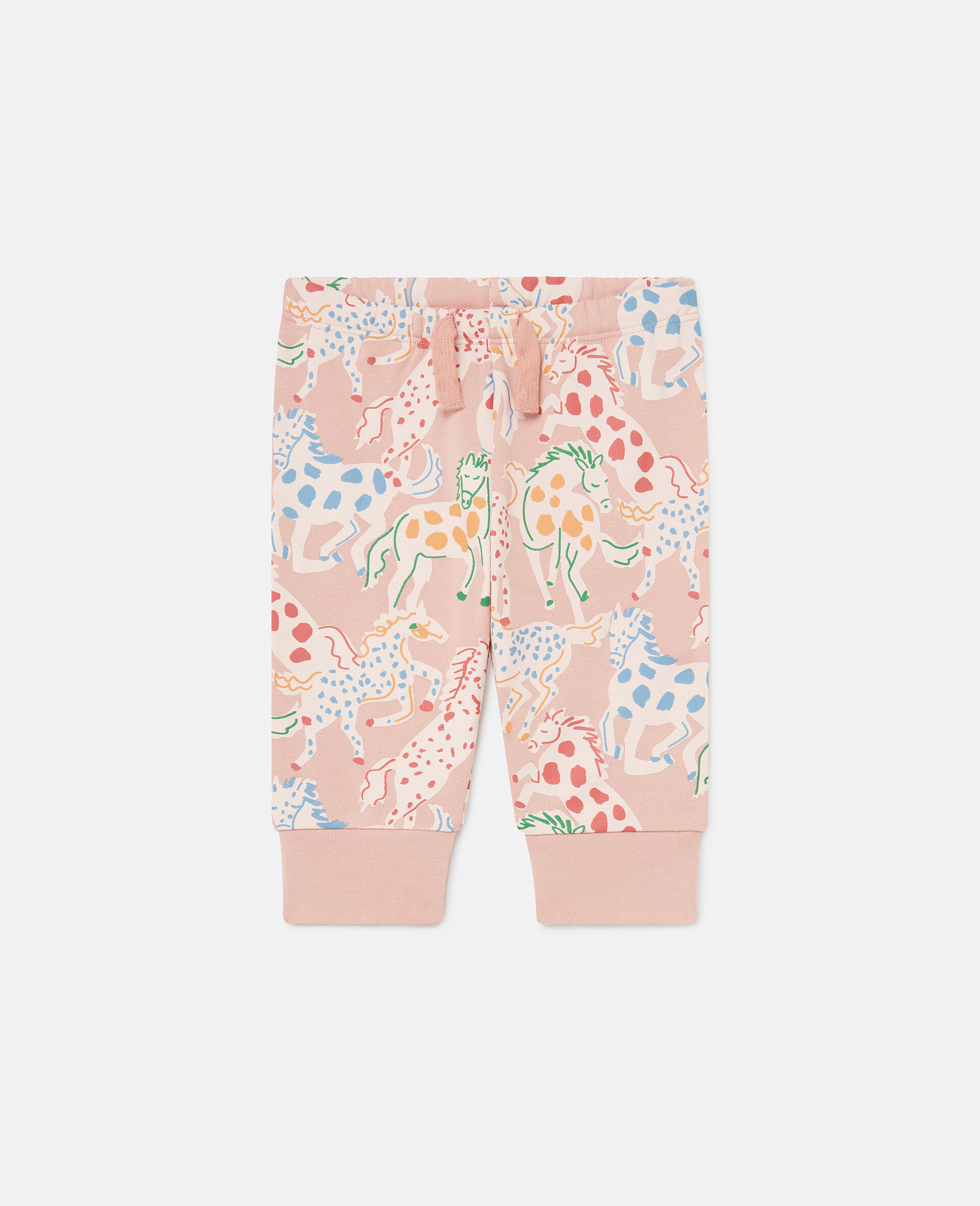 Horse Print Joggers-Multicolour-large image number 0