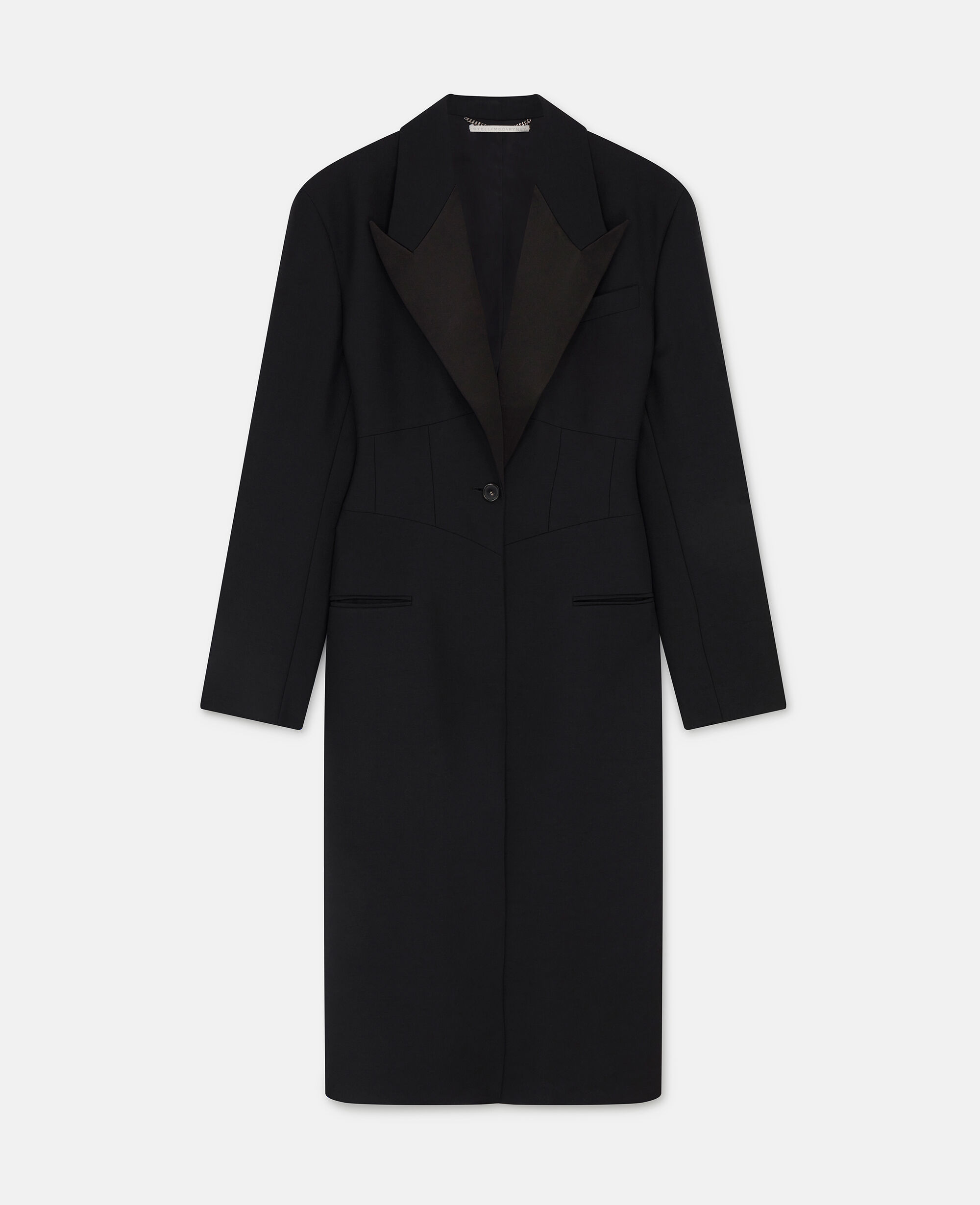 Stella mccartney grey coat cheap
