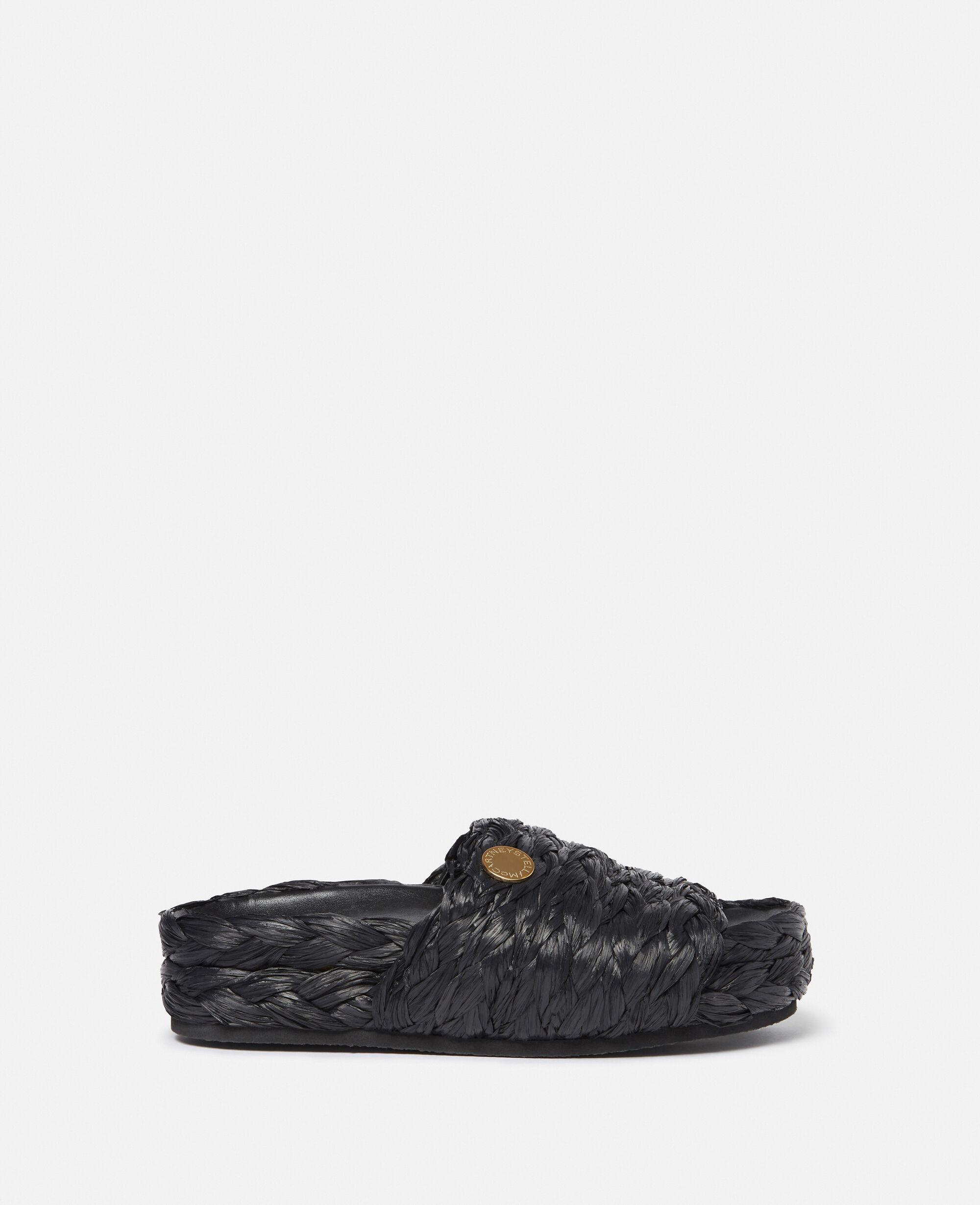 Ciabatte in Rafia Skyla Nero da Women Stella McCartney IT
