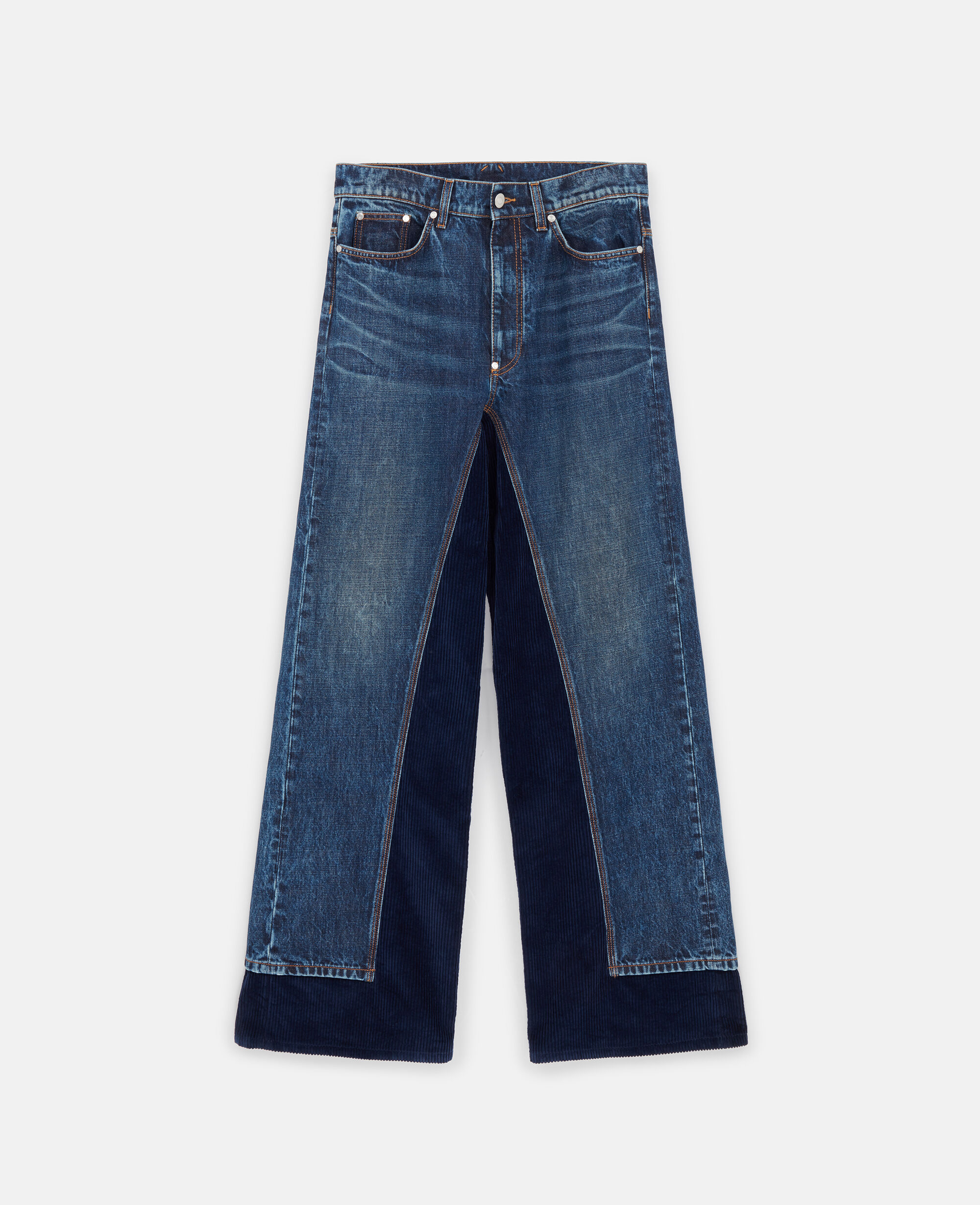 Jeans velluto a coste best sale