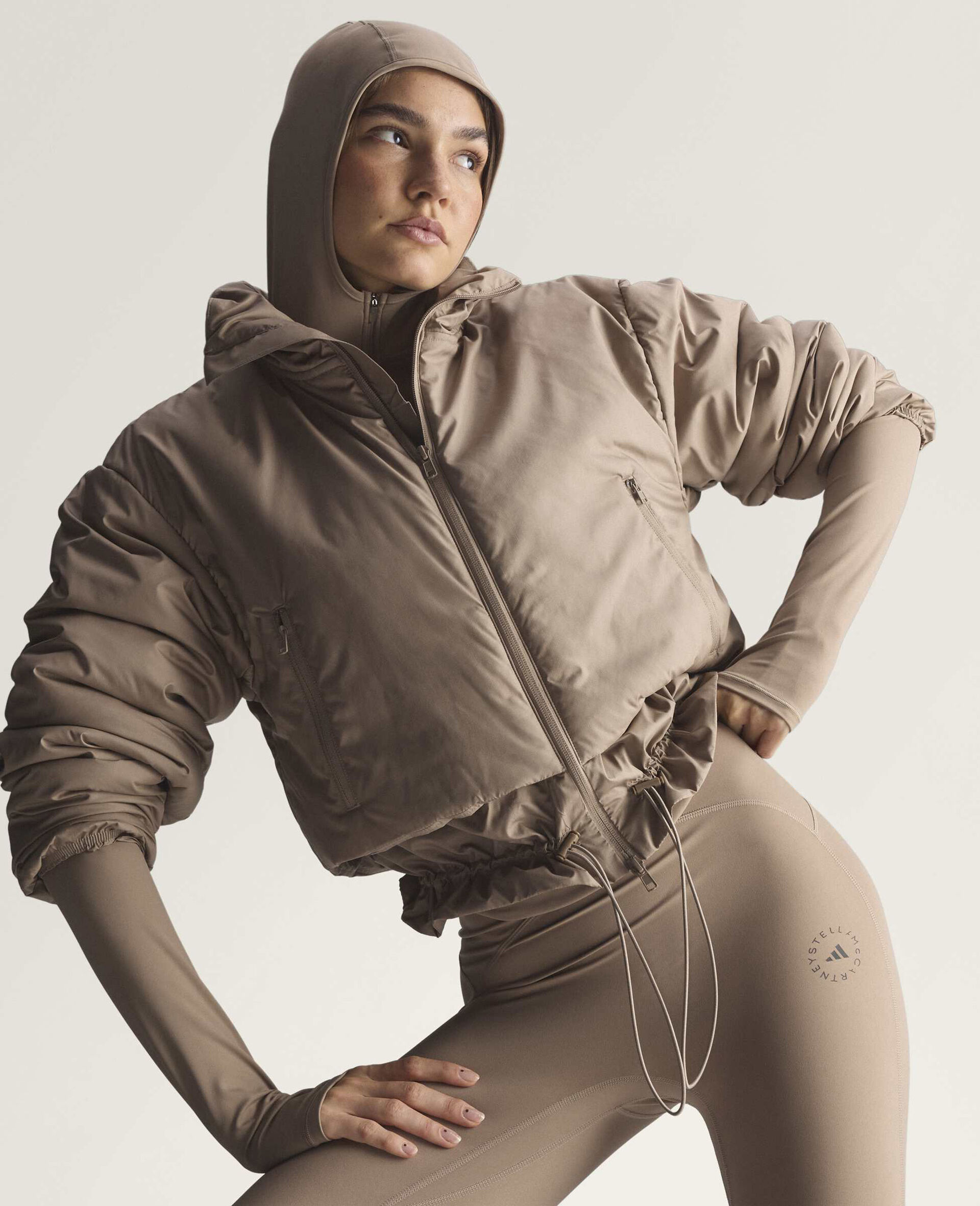 Giacca Termica Imbottita-Marrone-medium