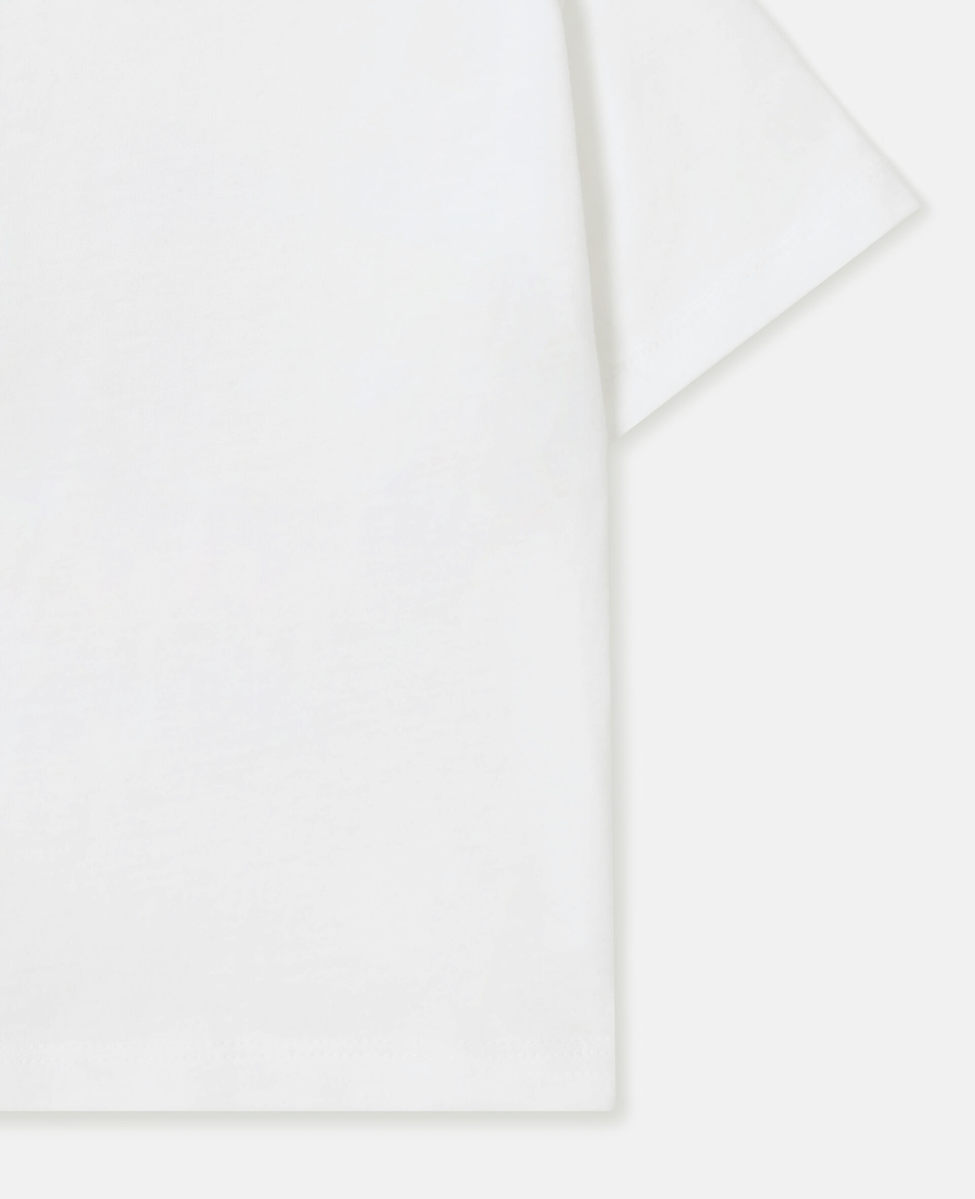 Fish Graphic T-Shirt-White-large image number 3