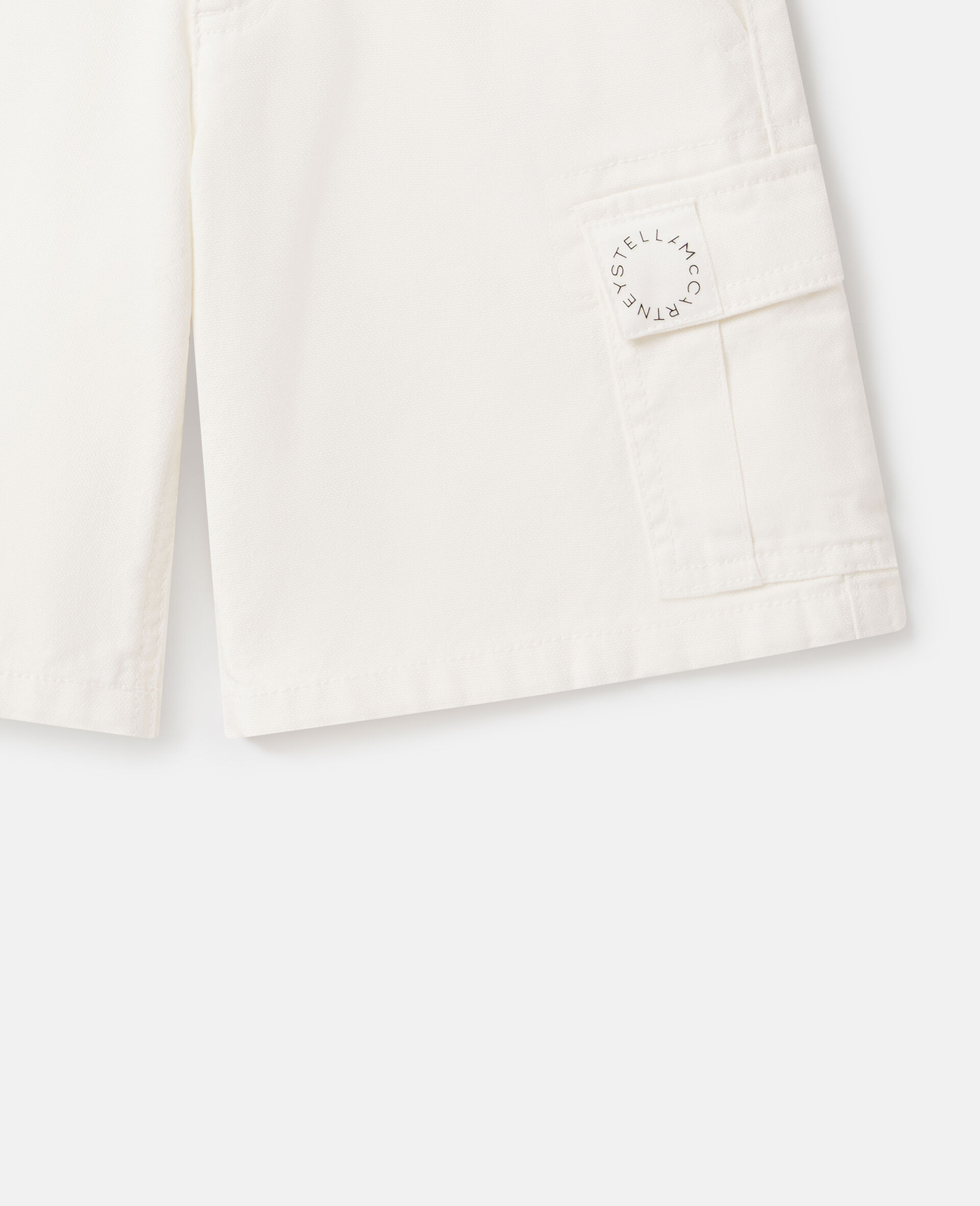  Canvas Cargo Shorts-Green-large image number 3