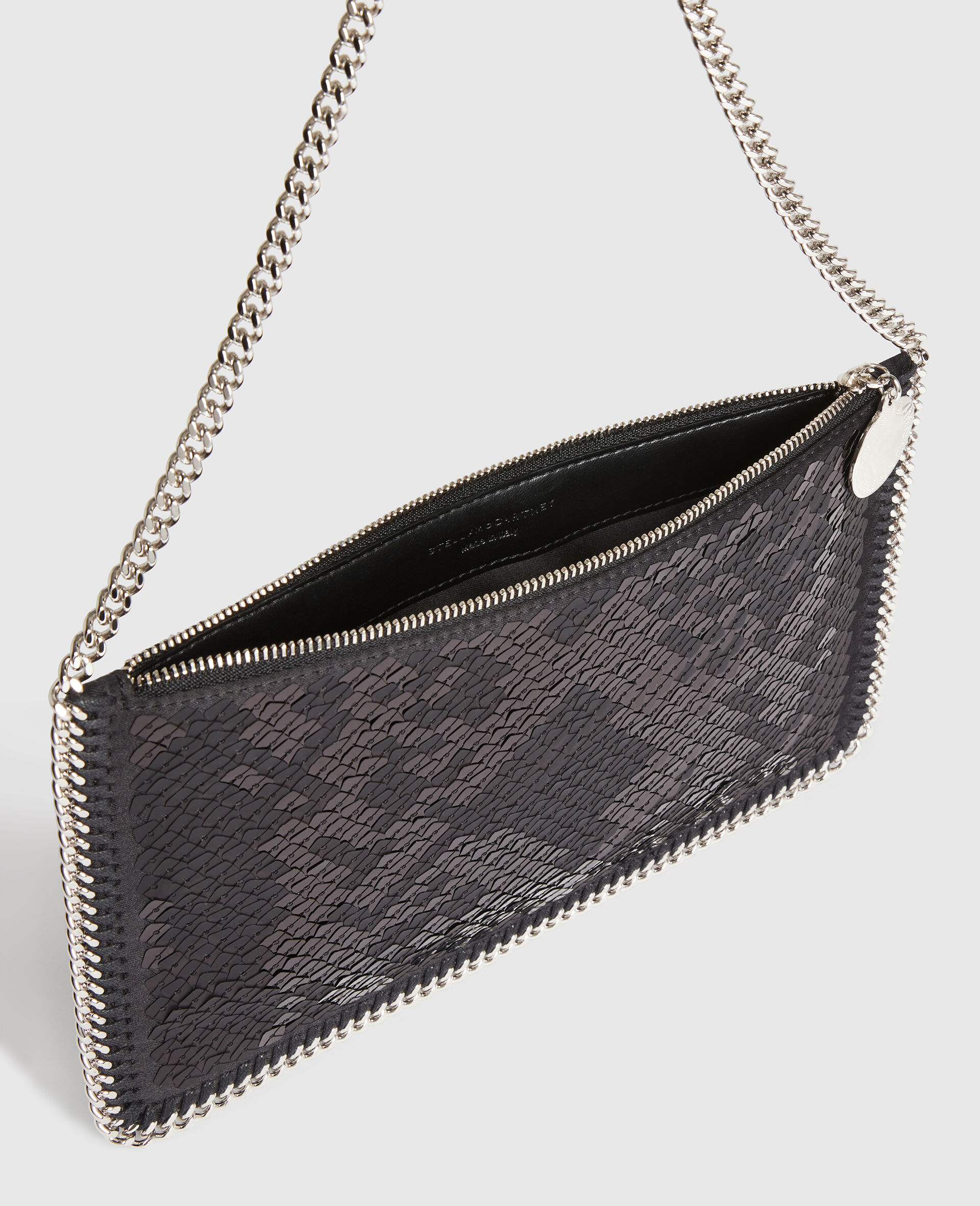 Falabella 시퀸 포셰트 숄더 백-블랙-large Falabella 시퀸 포셰트 숄더 백-블랙-large image number 3