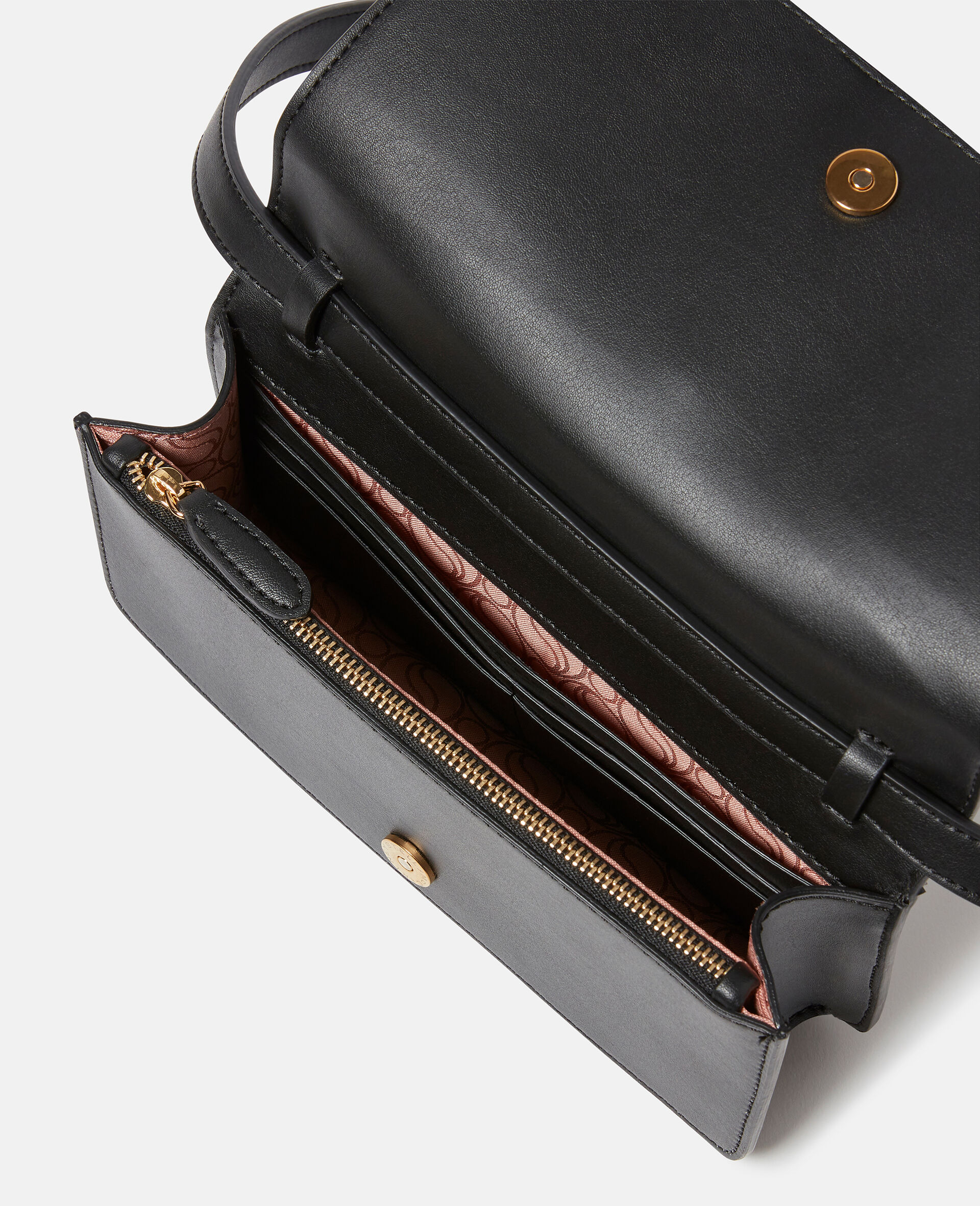 S-Wave Crystal Hotfix Wallet on Strap-Black-large image number 3