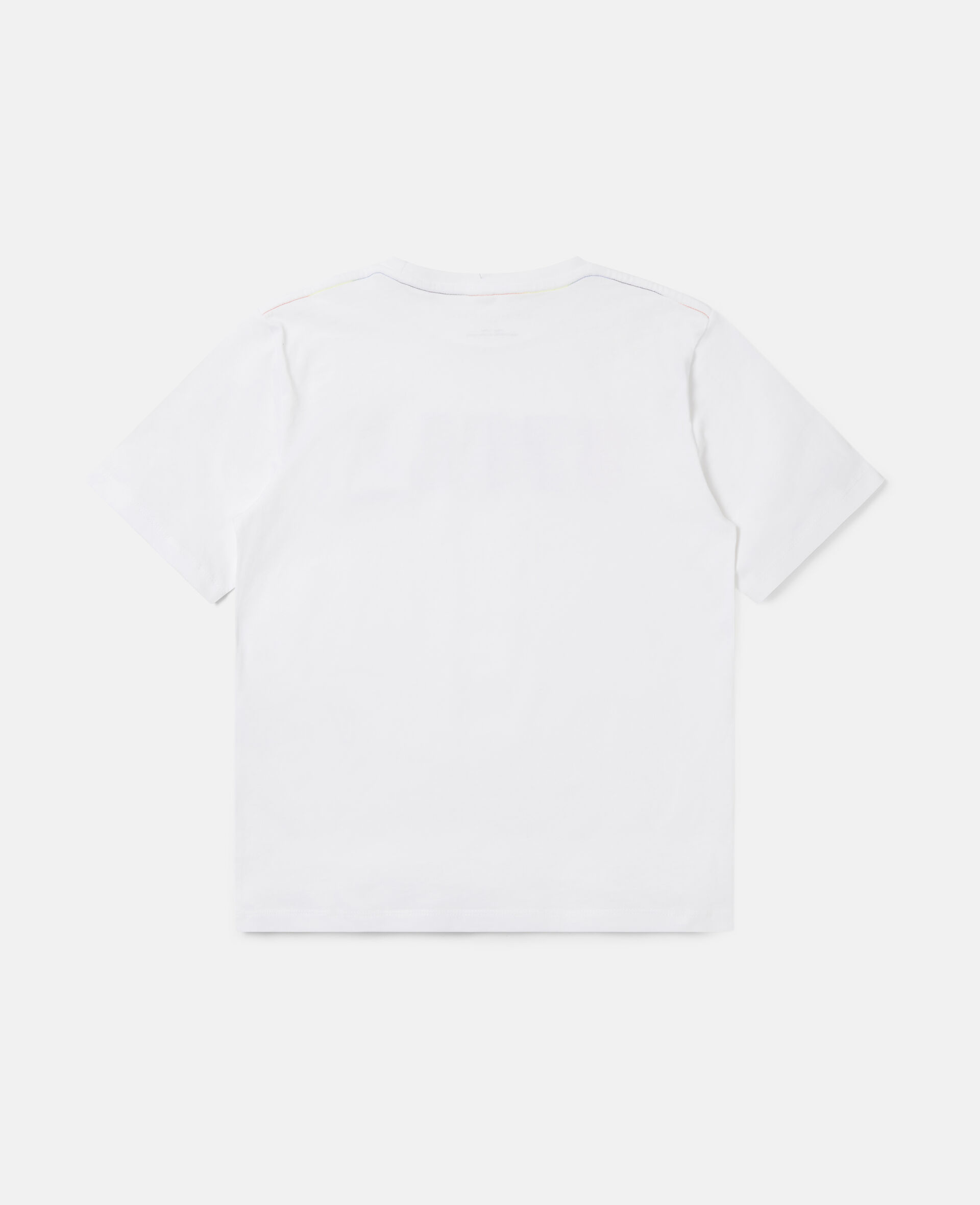 Übergroßes T-Shirt aus Baumwolle mit Stella-Print -Schwarz-large image number 3