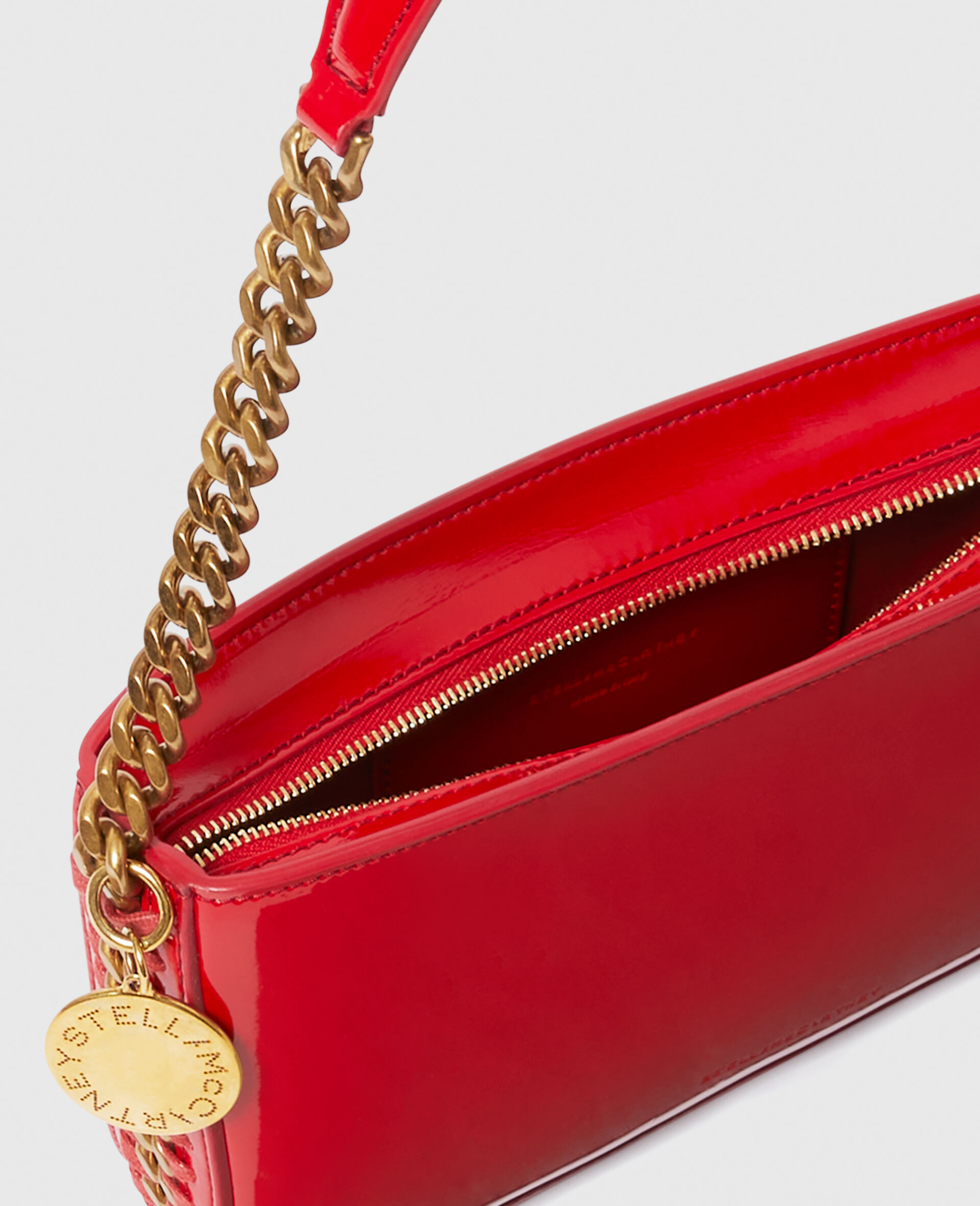 Falabella Pochette Shoulder Bag-Red-large image number 3