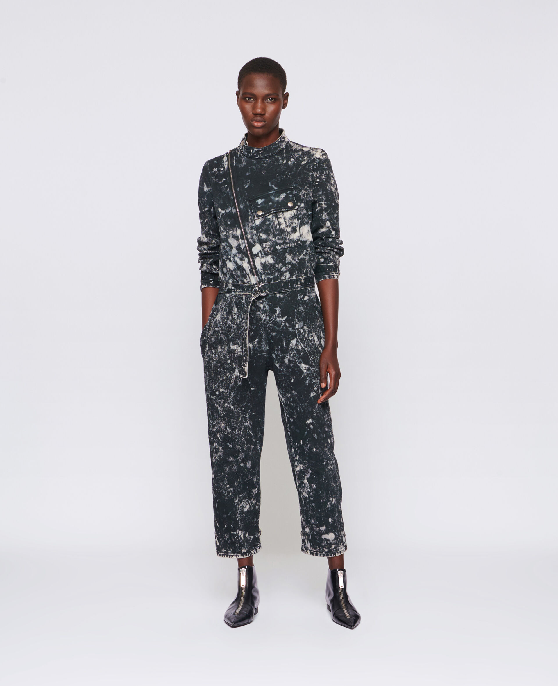 black denim jumpsuit womens