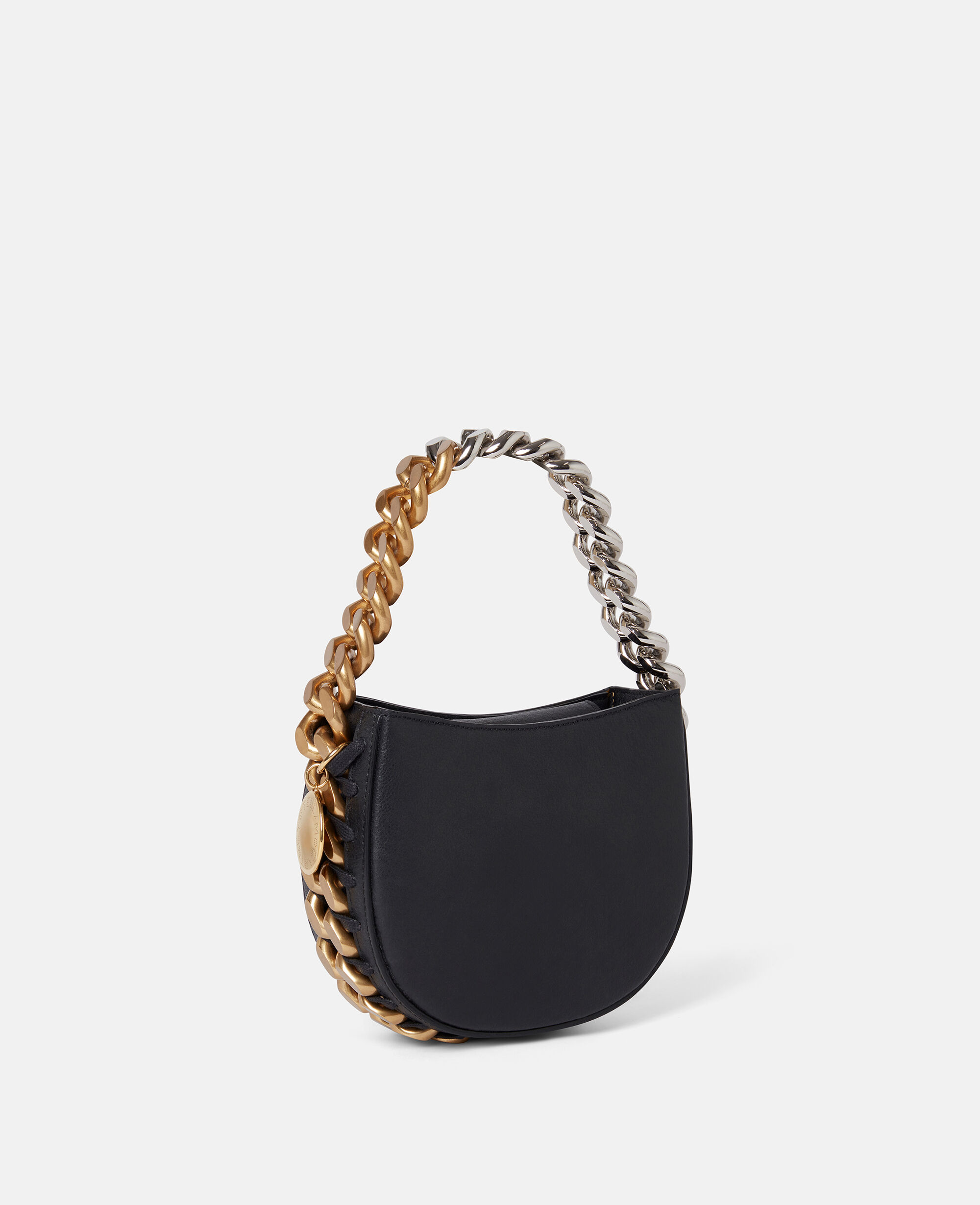 Women Black Frayme Mylo™️ Shoulder Bag | Stella McCartney US