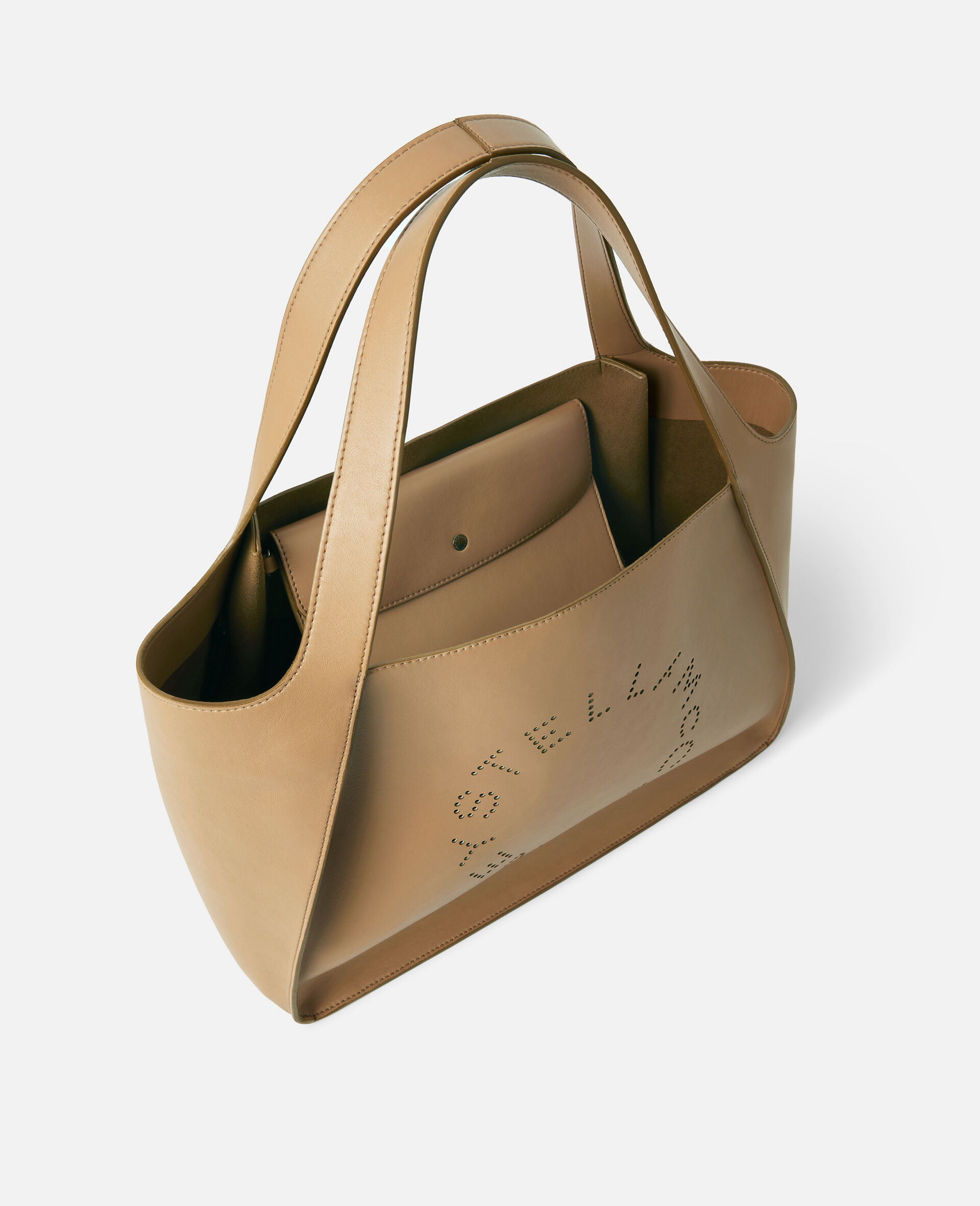 Women Camel Logo Tote Bag | Stella McCartney US