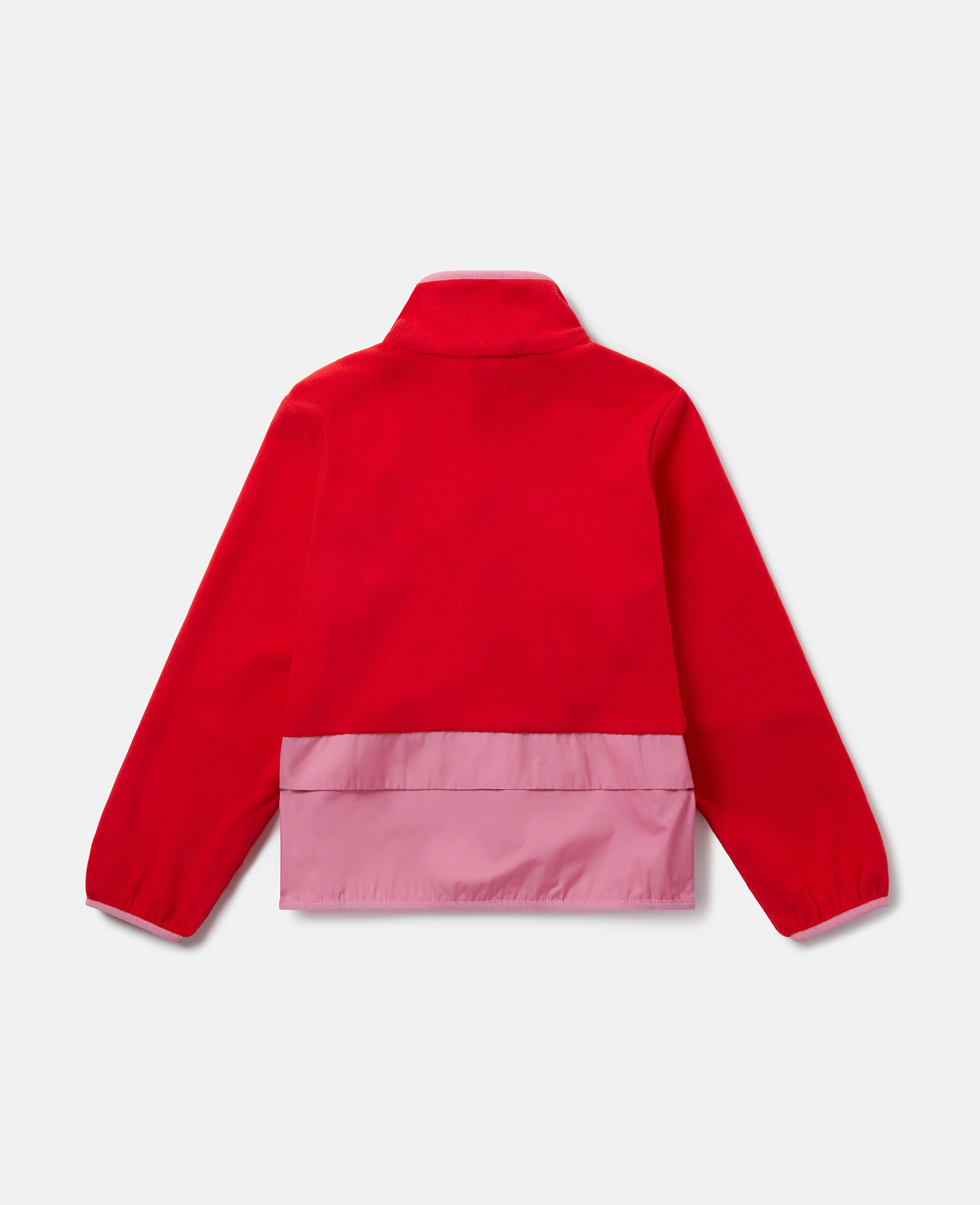 Women Red Logo Tape Zip Jacket | Stella McCartney US Women Red Logo Tape Zip Jacket | Stella McCartney US