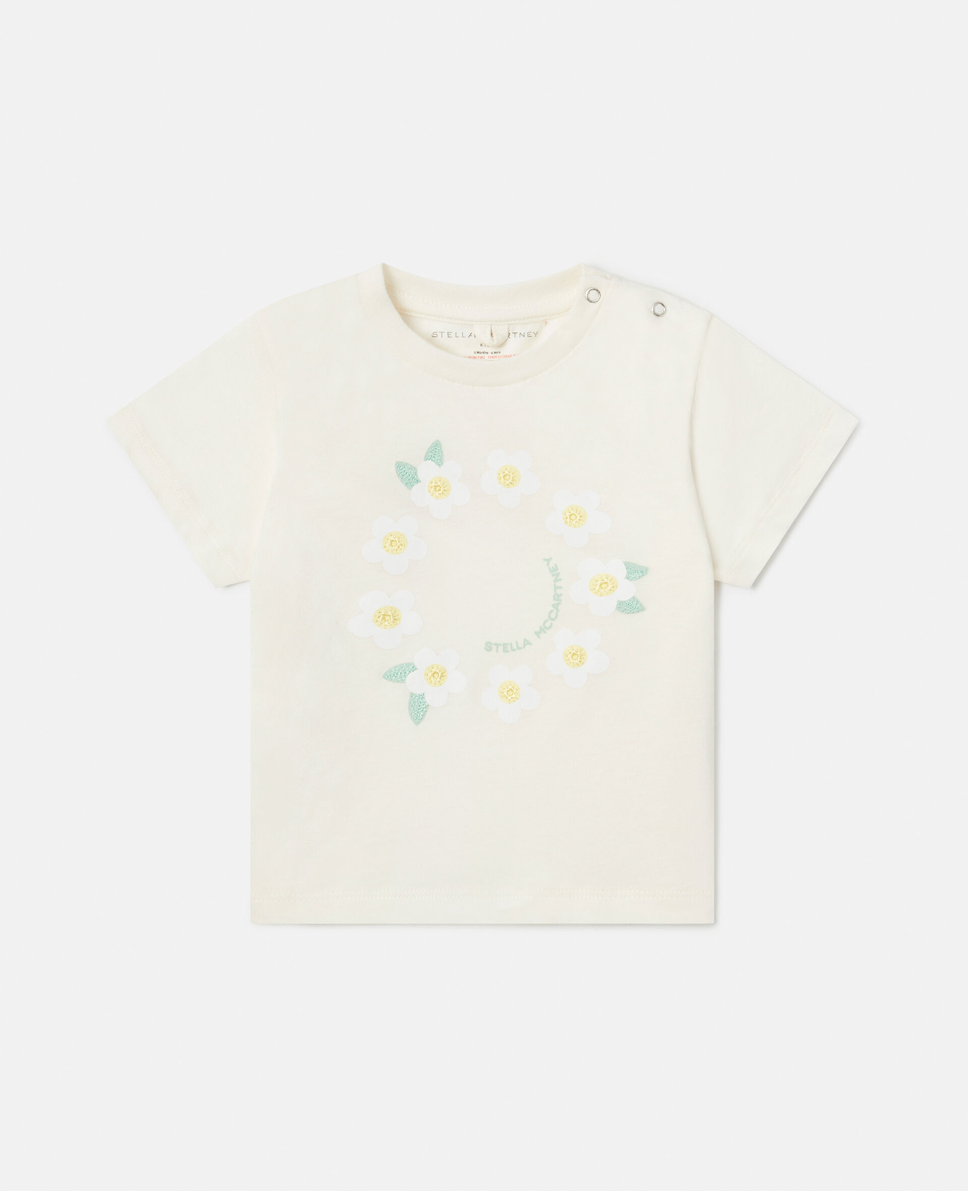 Daisy Chain T-Shirt-White-large image number 0